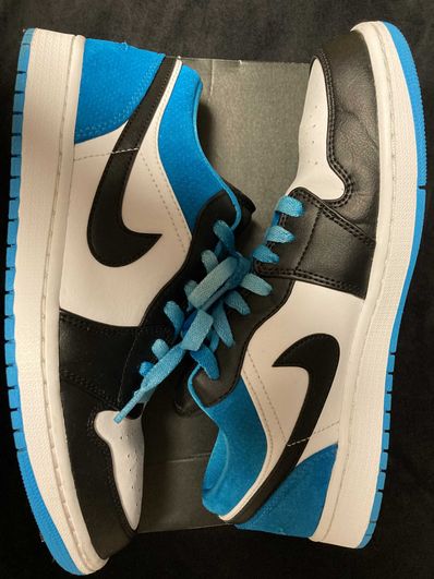 Nike Air Jordan 1 Low SE "Black/Laser Blue/White"