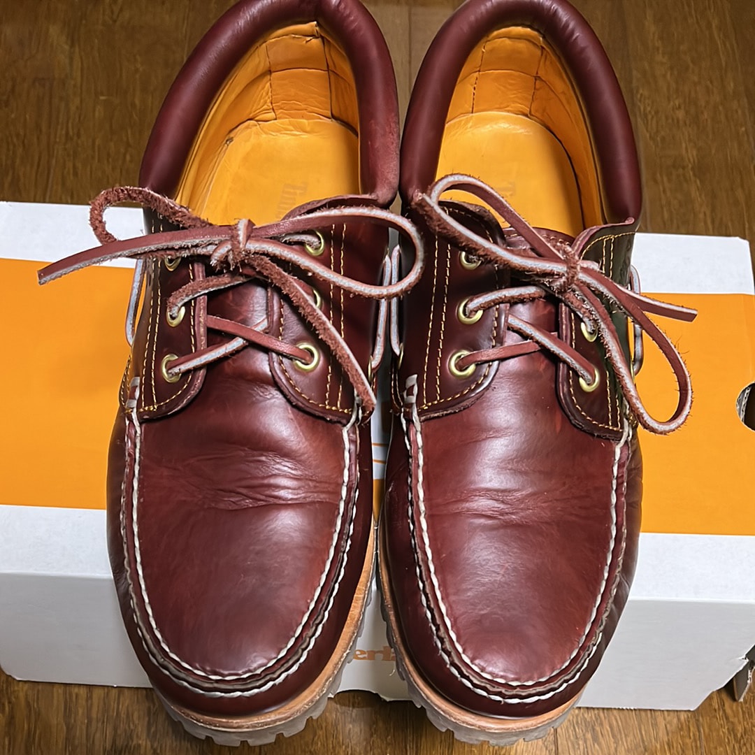 ティンバーランド スリーアイ クラシックラグ "バーガンディー"