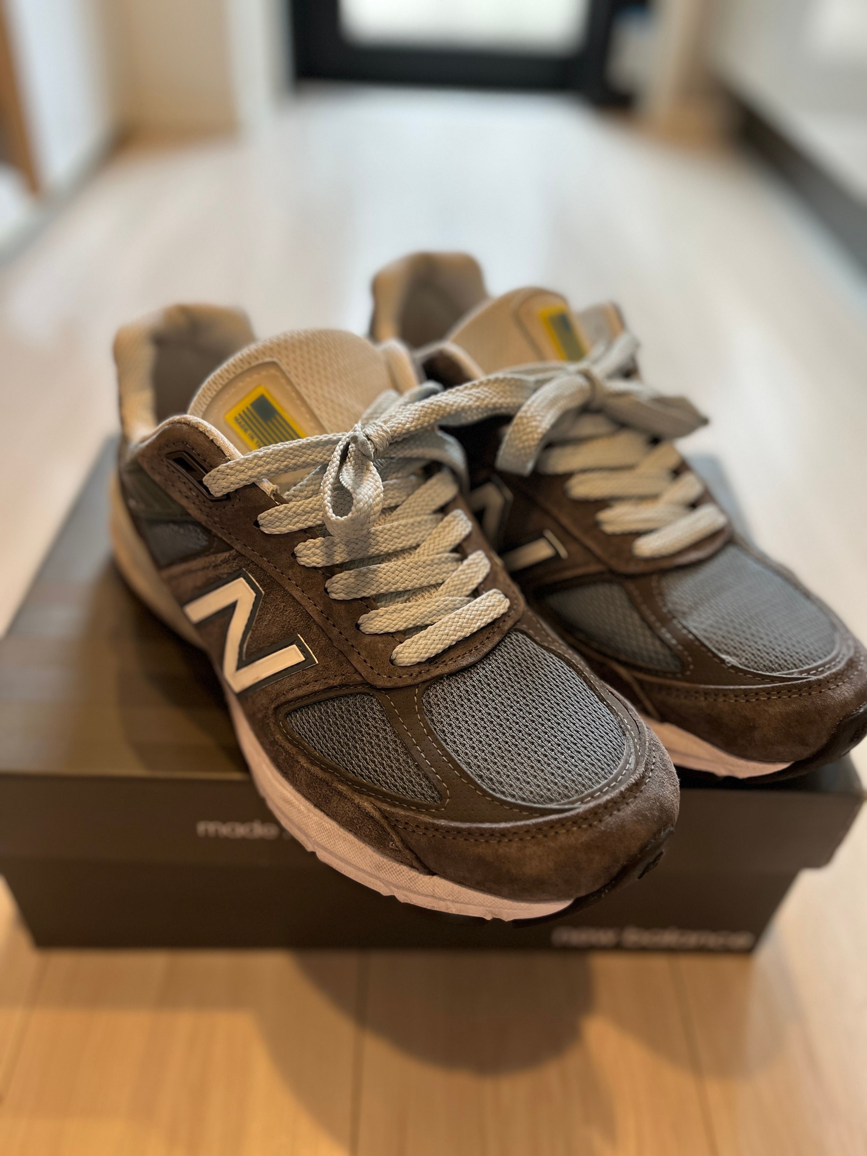 SSZ × 長谷川昭雄 × ニューバランス 990V5 "グレー"