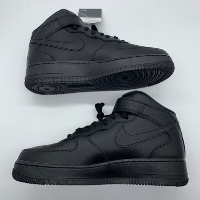 Supreme × Nike Air Force 1 Mid "Black" FW24