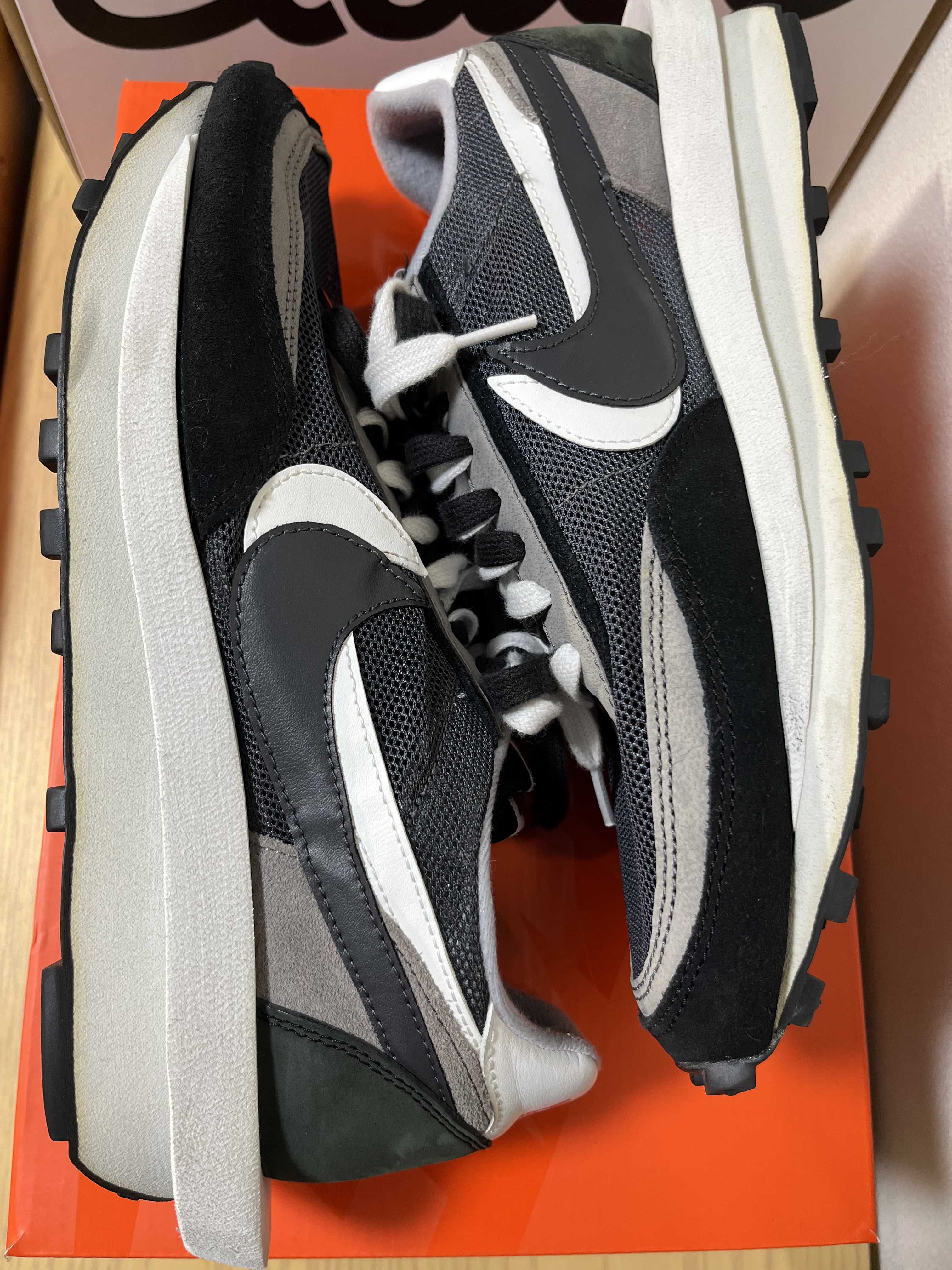 sacai × Nike LD Waffle "Black"