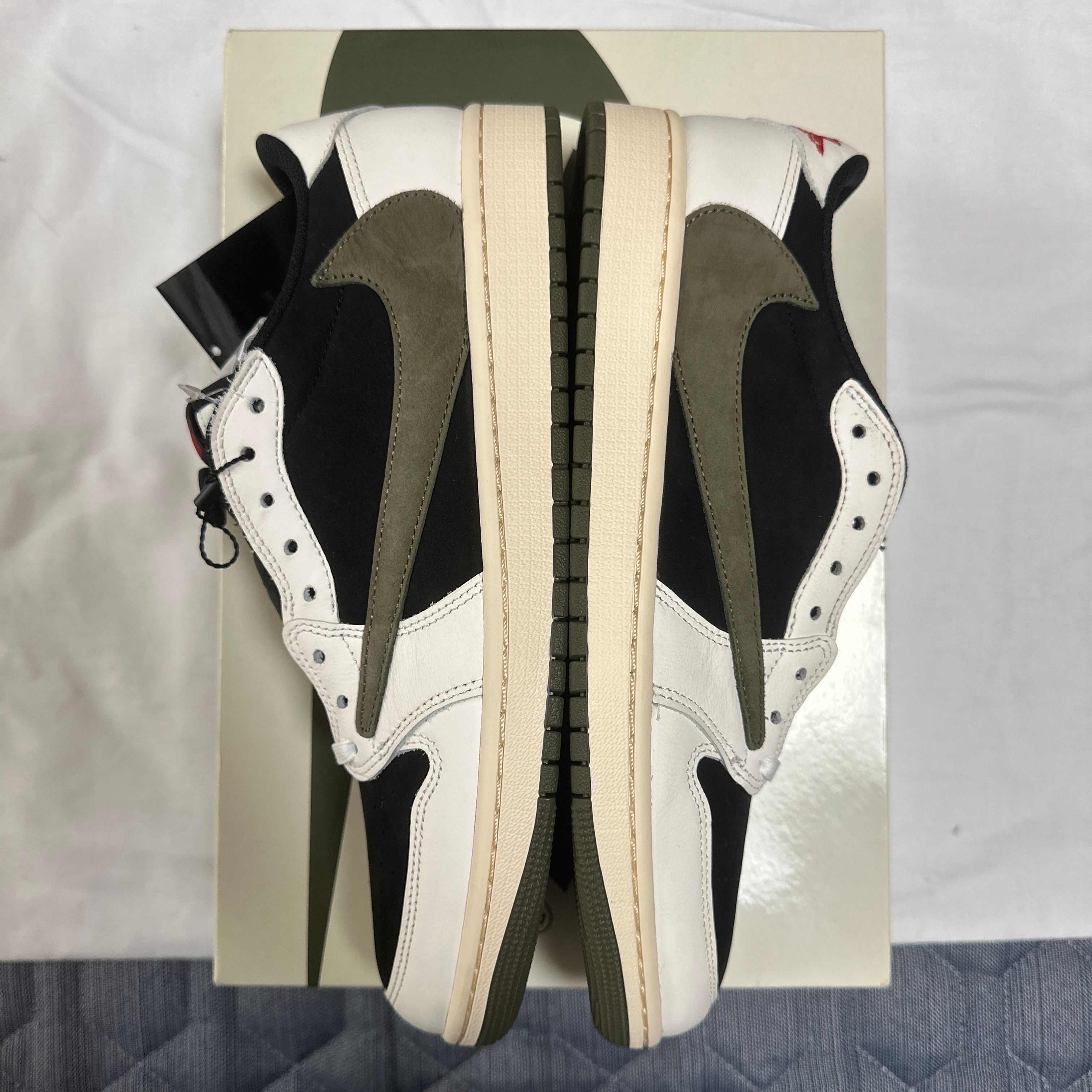Travis Scott × Nike Women's Air Jordan 1 Low OG "Medium Olive"