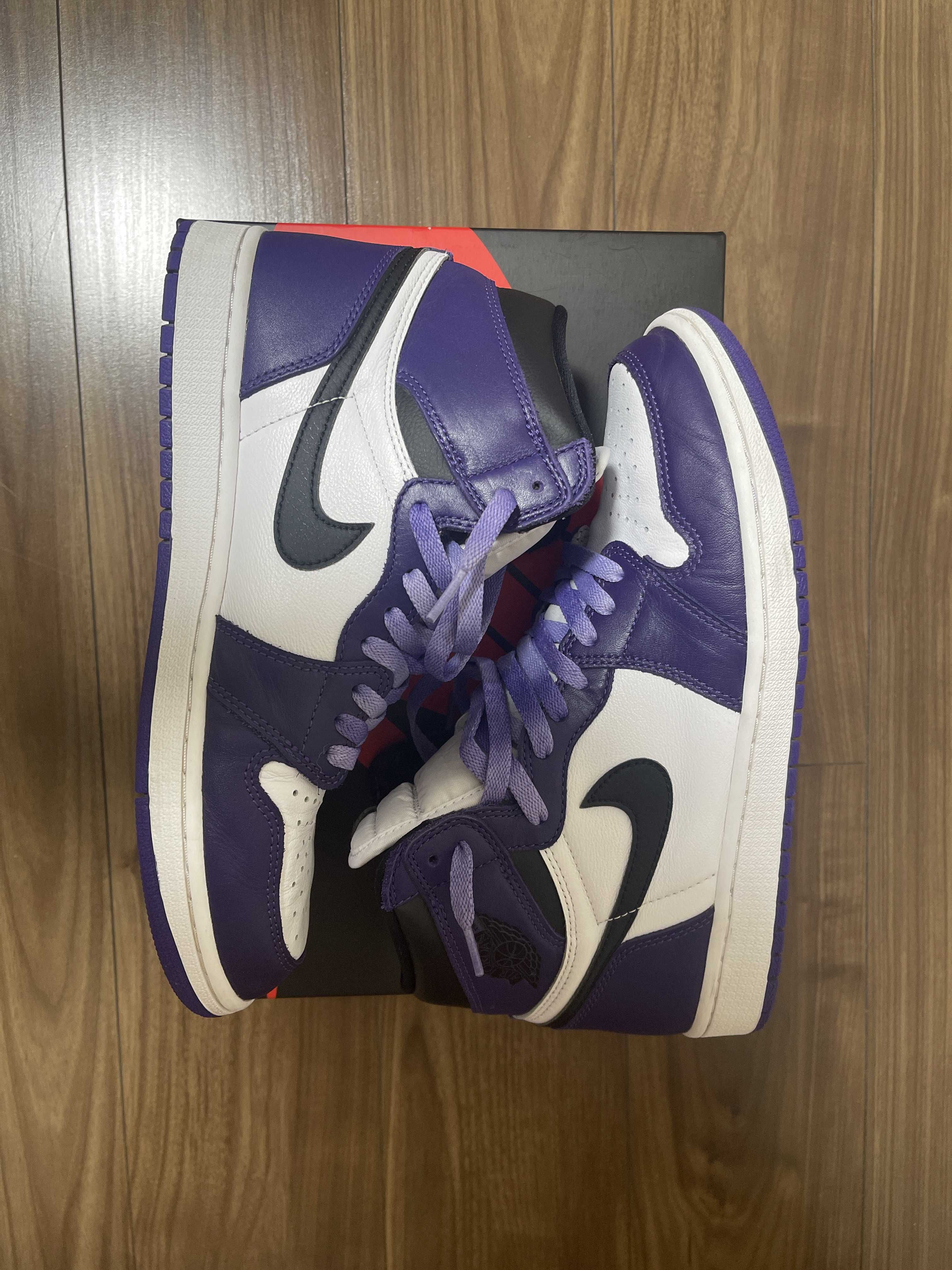 Nike Air Jordan 1 Retro High OG "Court Purple White/Black" (2020)