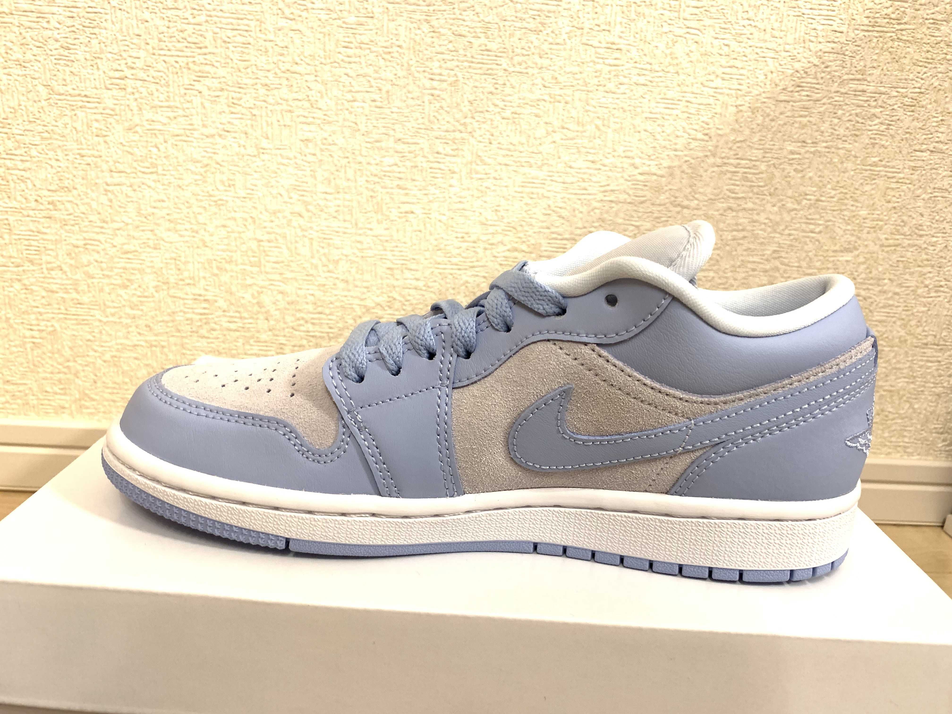 Nike Women's Air Jordan 1 Low "Football Grey/Aluminum/White"