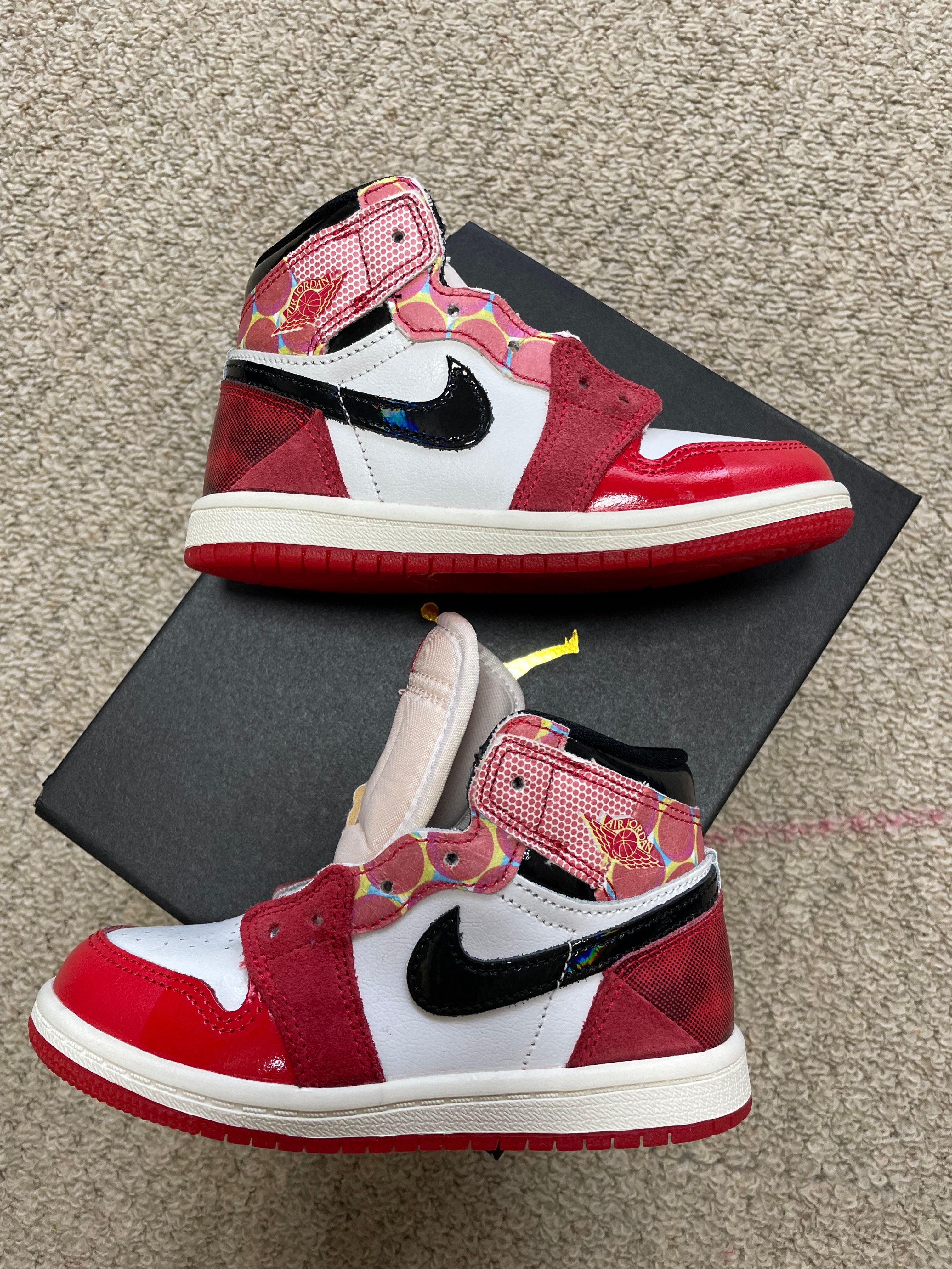 Spider-Man × Nike TD Air Jordan 1 High OG SP "Next Chapter/Spider-Man:Across the Spider-Verse"