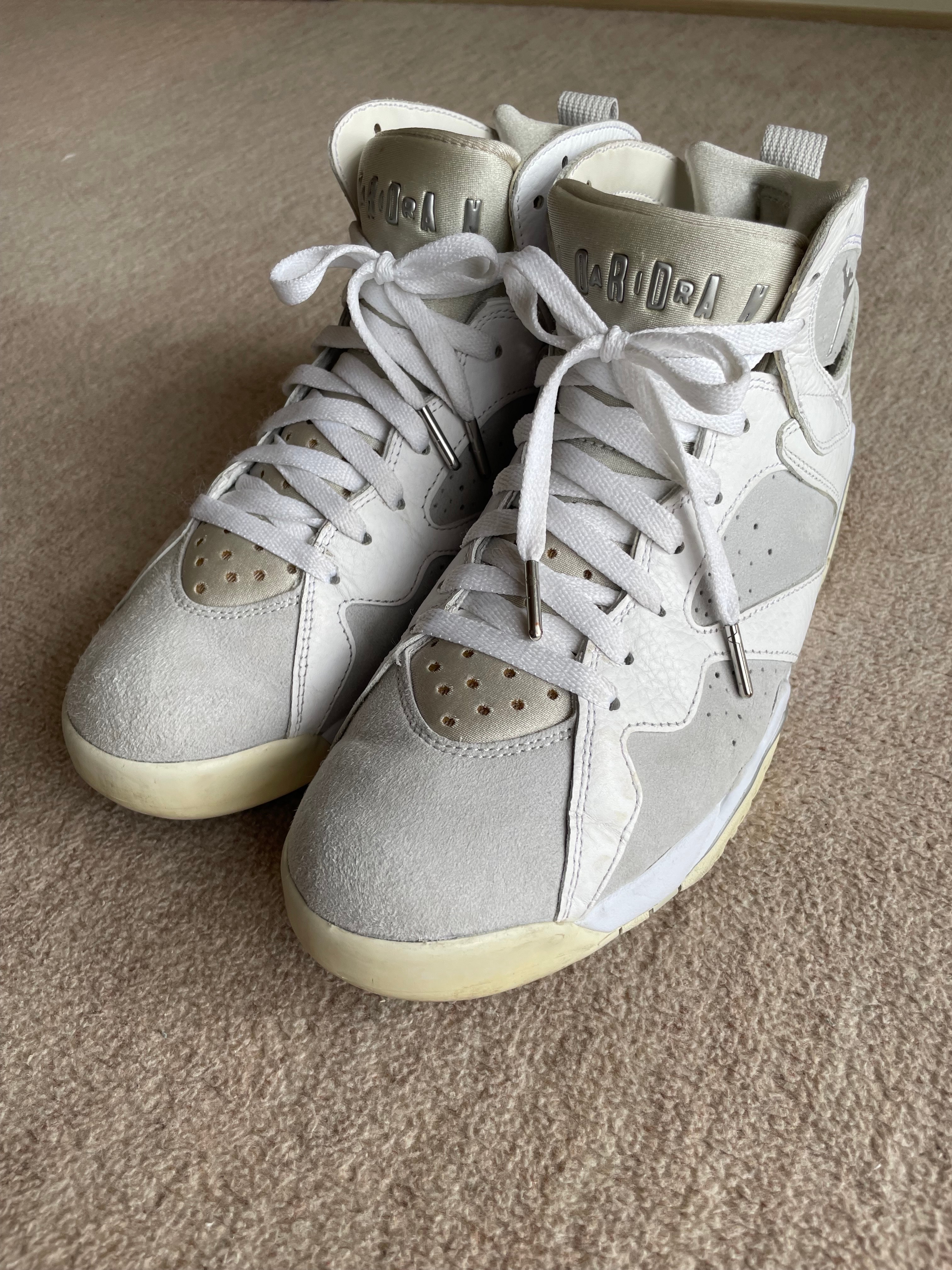 NIKE AIR JORDAN 7 RETRO PURE PLATINUM