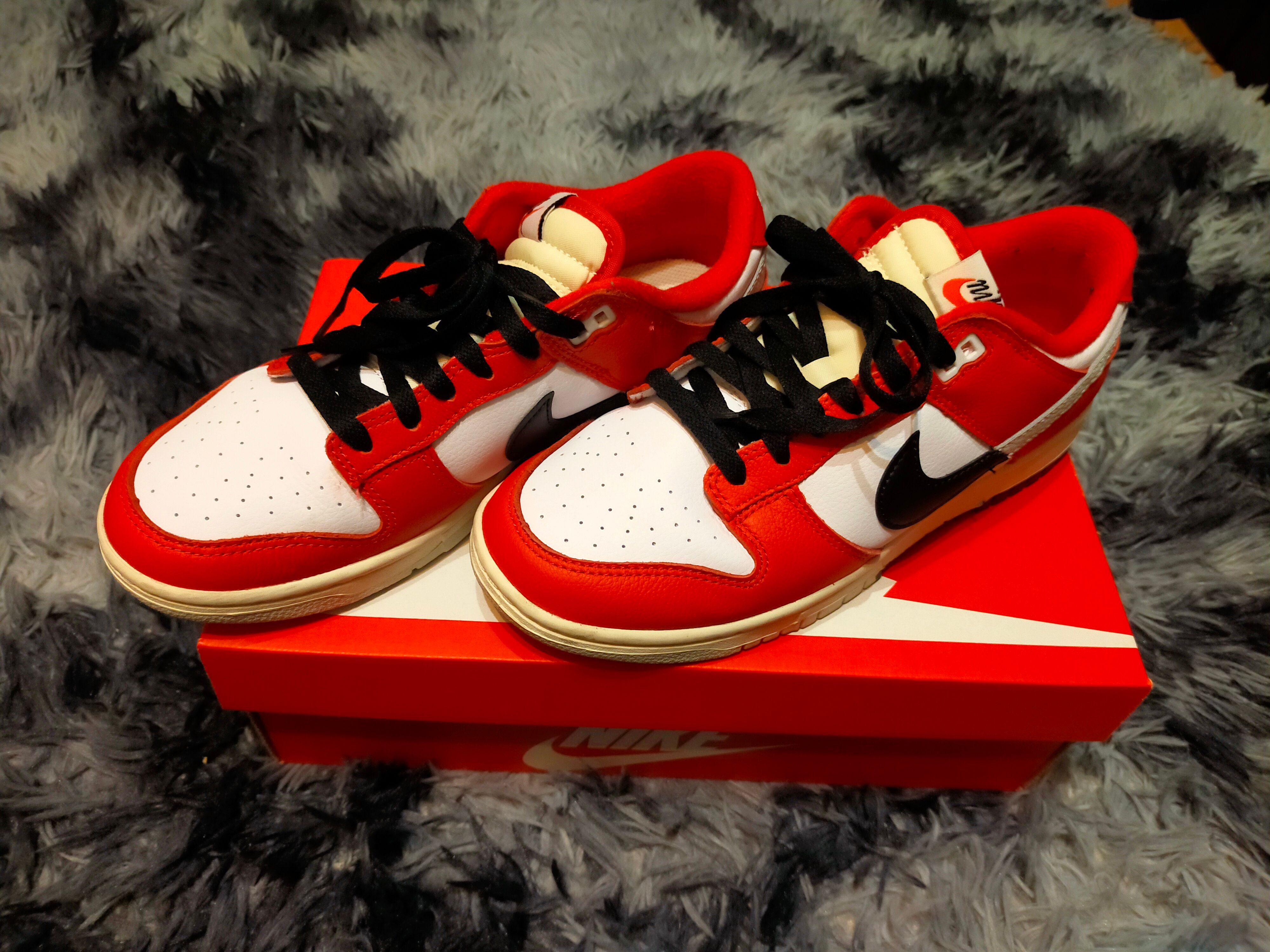 Nike Dunk Low Retro PRM "Chicago Split"