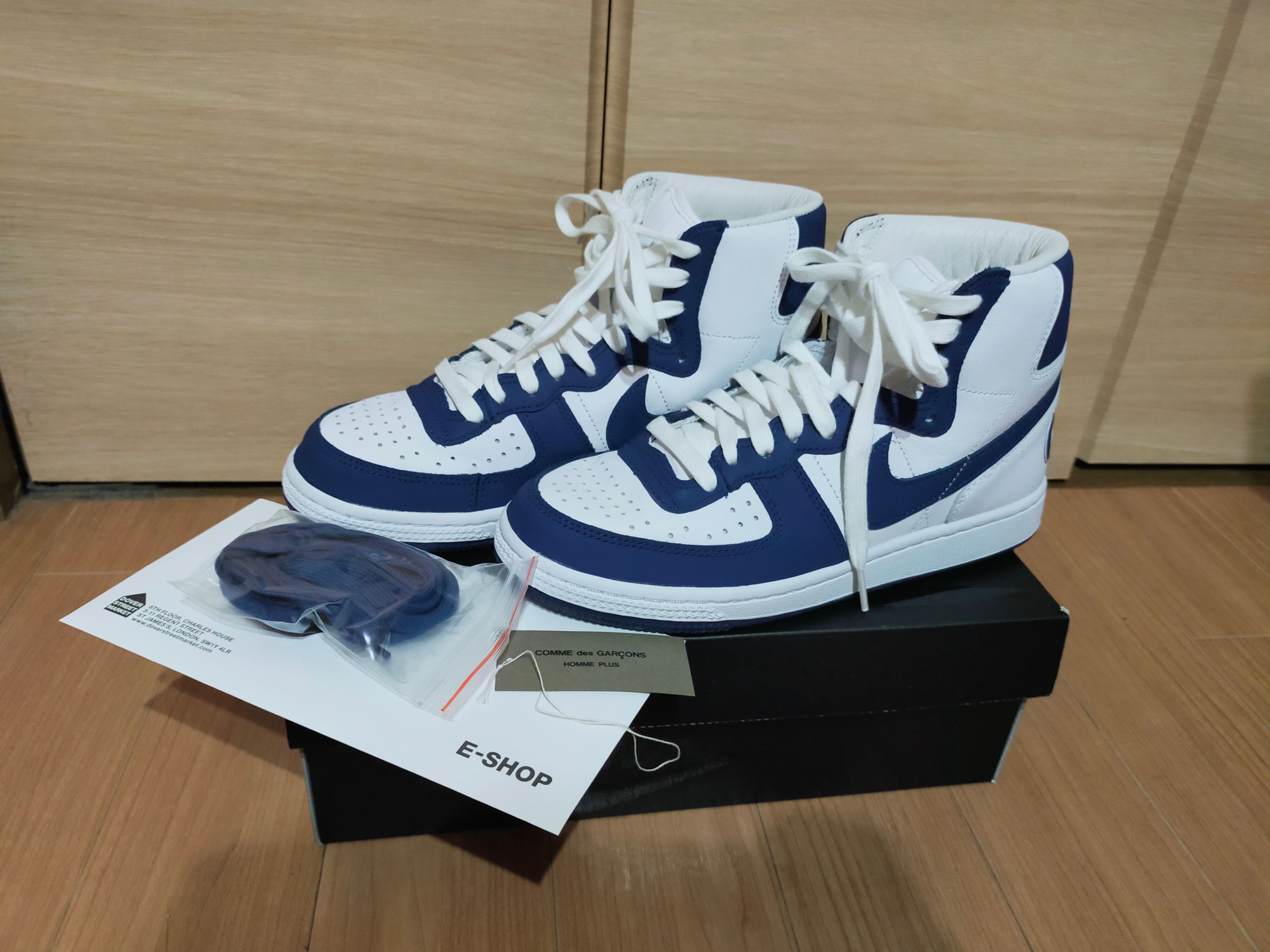 COMME des GARCONS HOMME PLUS × Nike Terminator High "Navy"