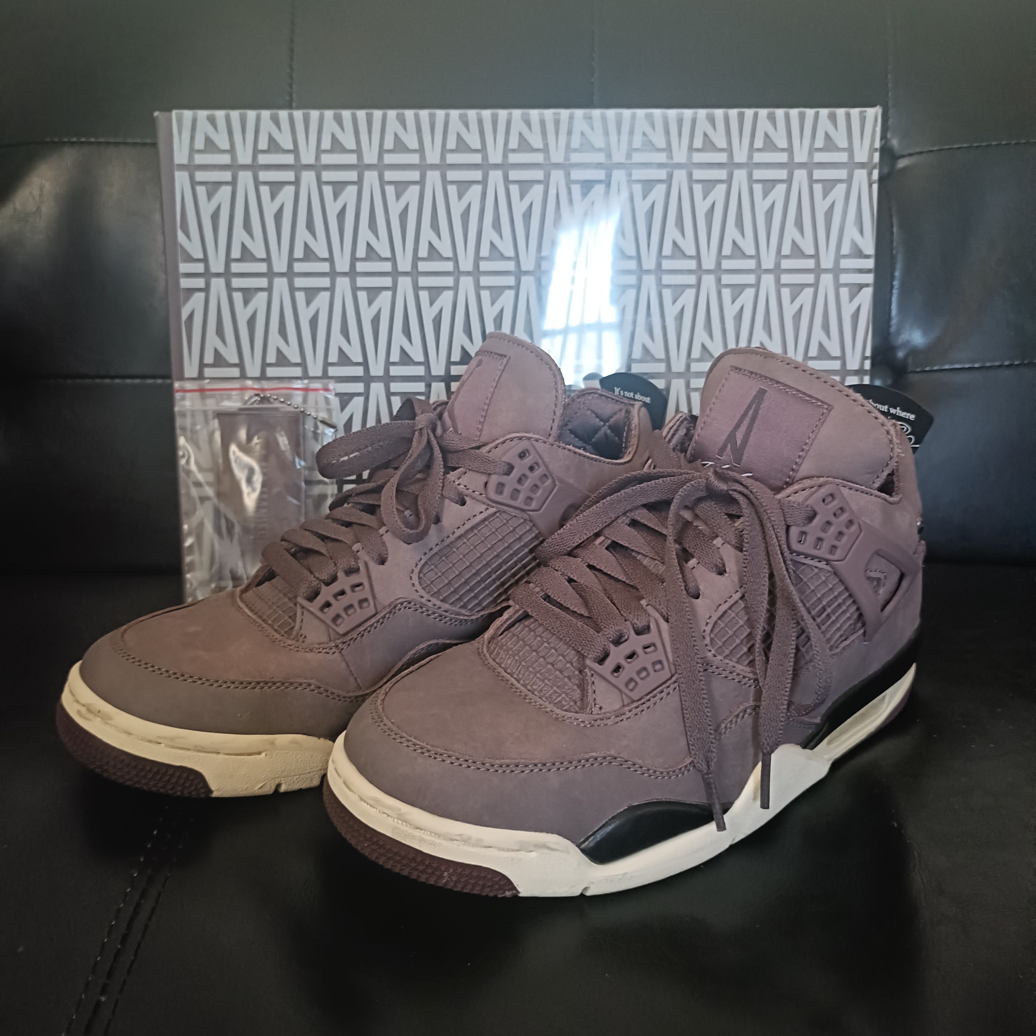 A Ma Maniere × Nike Air Jordan 4 "Violet Ore"
