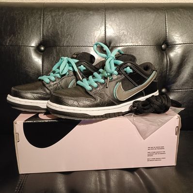 Diamond Supply Co. × Nike SB Dunk Low Pro "Black"