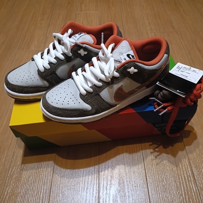 Crushed Skate Shop × Nike SB Dunk Low QS "Olive Grey/Mantra Orange"