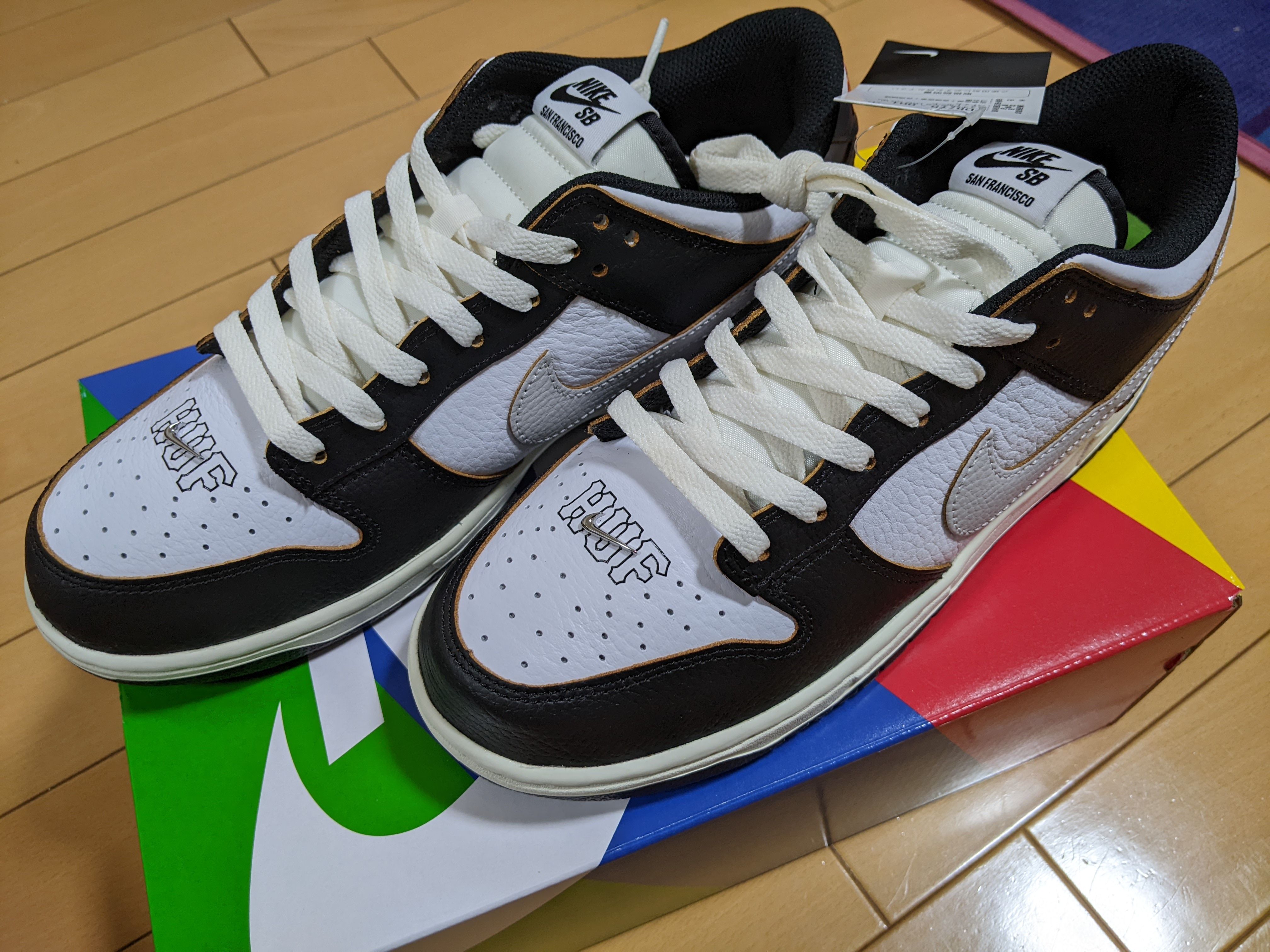 HUF × Nike SB Dunk Low "San Francisco"