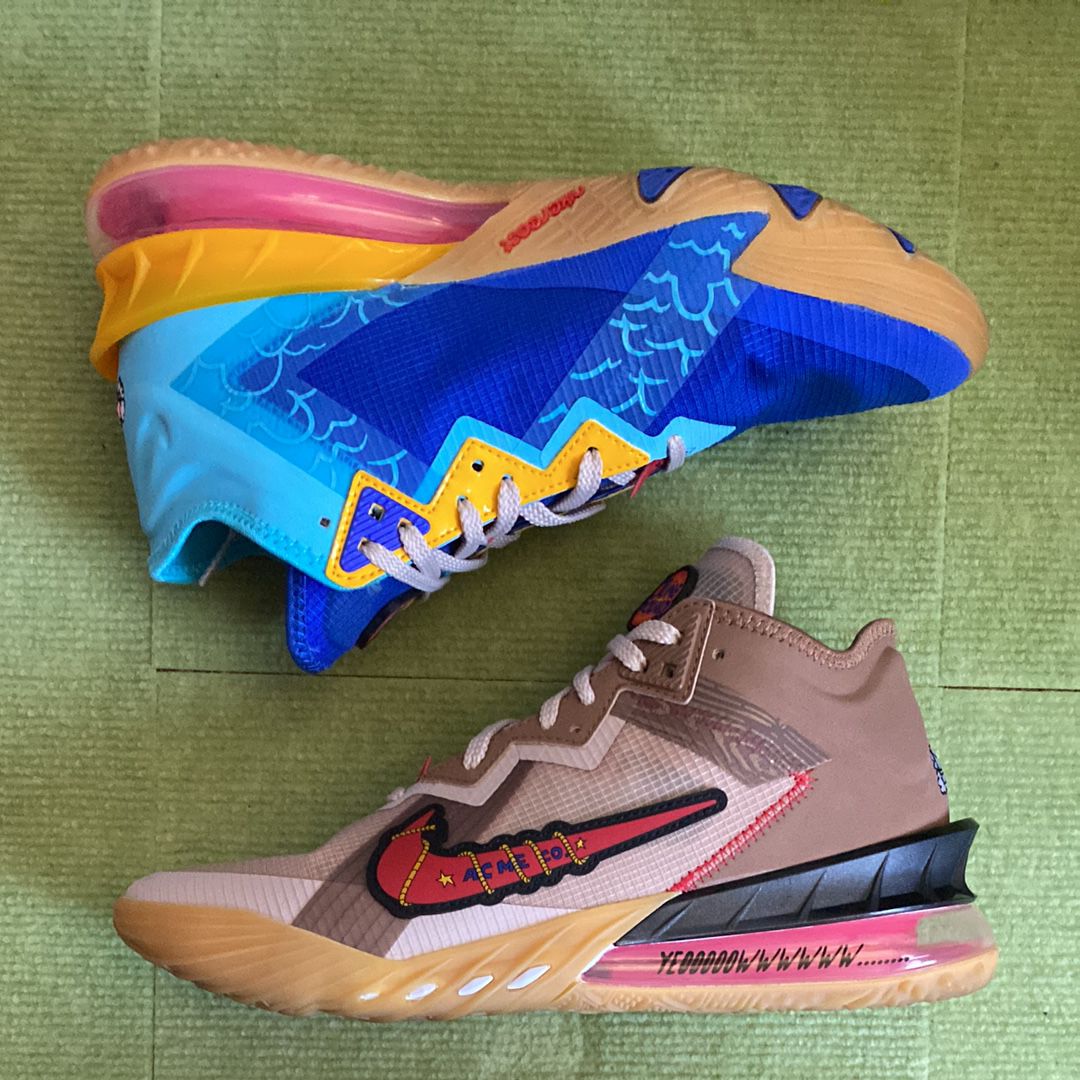 SPACE PLAYERS × NIKE LEBRON 18 LOW "WILE E. × ROADRUNNER"