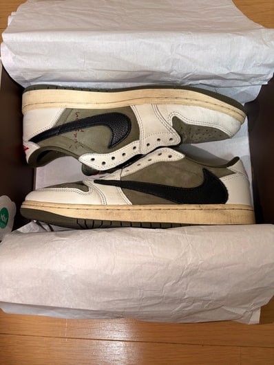 Travis Scott × Nike Air Jordan 1 Low OG SP "Reverse Olive"