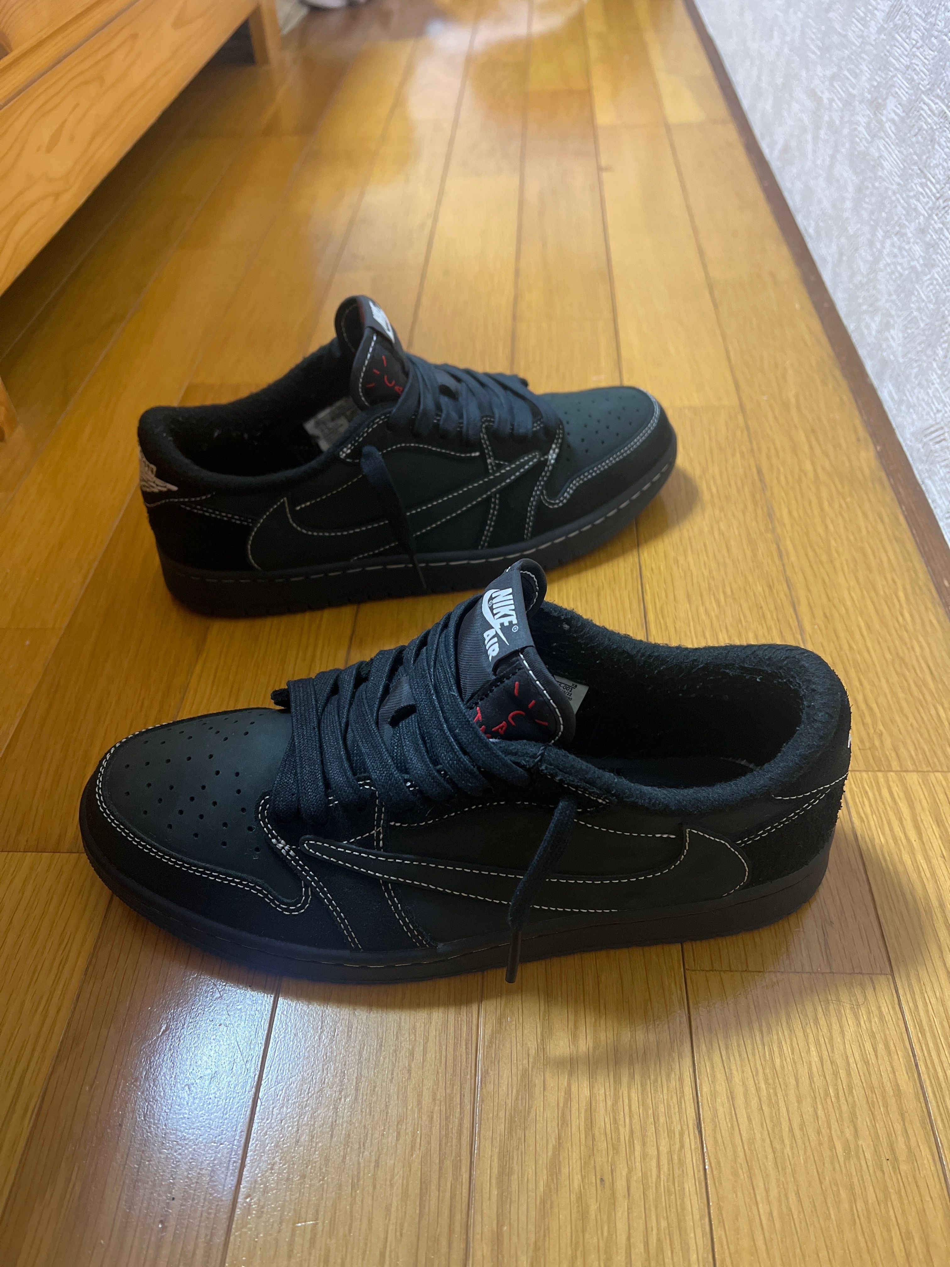 Travis Scott × Nike Air Jordan 1 Low OG SP "Black Phantom"