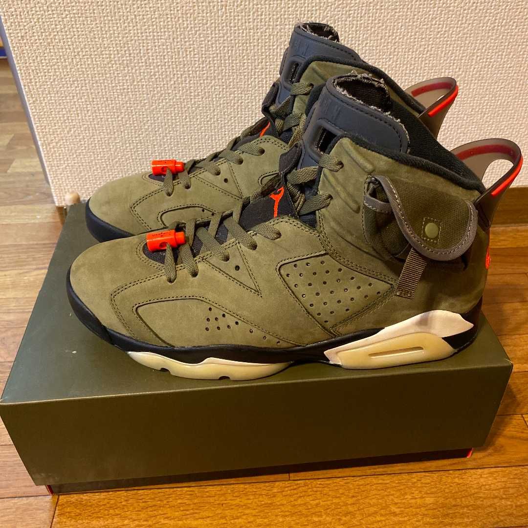 Travis Scott × Nike Air Jordan 6 Retro "Medium Olive"