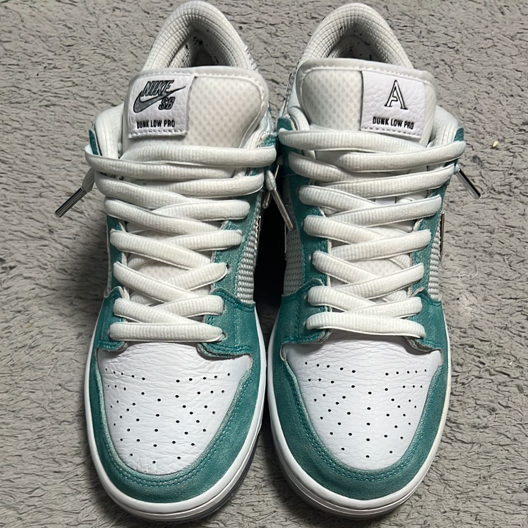 APRIL SKATEBOARDS × Nike SB Dunk Low Pro QS "White and Multi-Color"