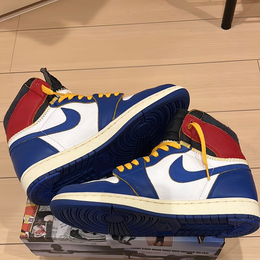 Union × Nike Air Jordan 1 Retro High OG NRG "Storm Blue/Varsity Red"