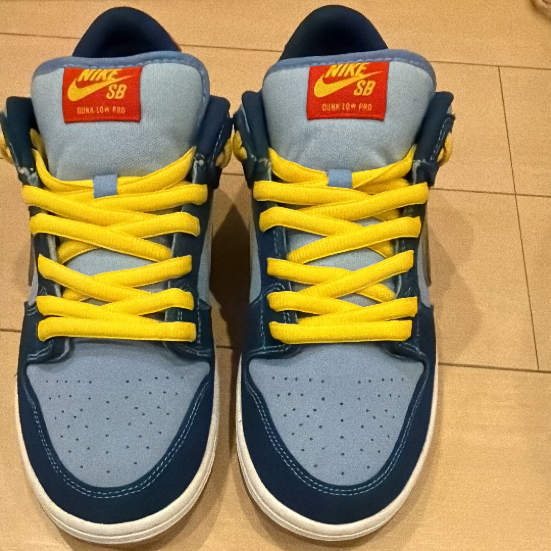 Why So Sad? × Nike SB Dunk Low "Coastal Blue/Speed Yellow-University Red"
