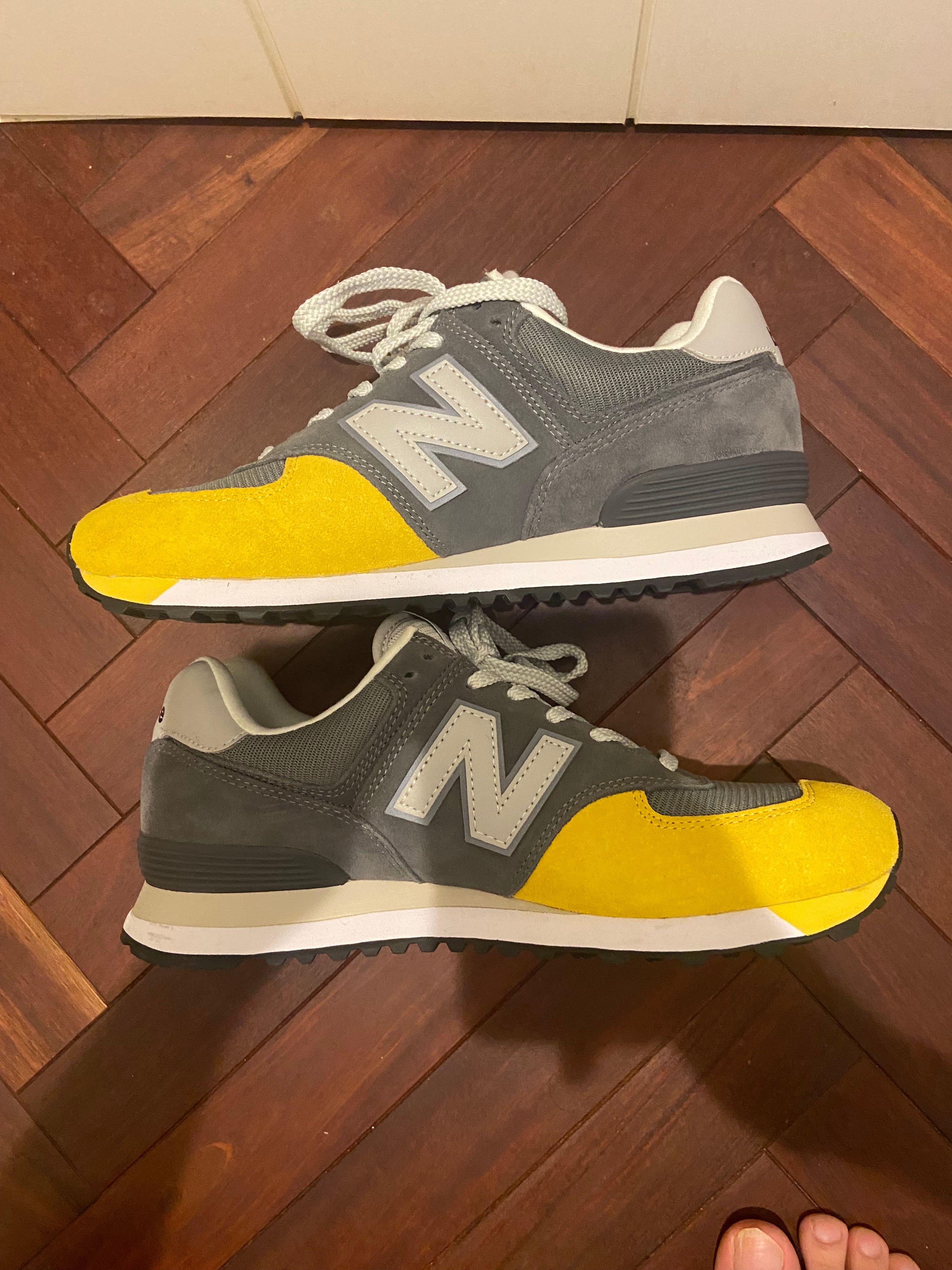 the Apartment × New Balance 574 "Mustard Dip"