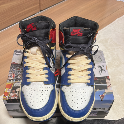 UNION × Nike Air Jordan 1 Retro High OG NRG "Storm Blue/Varsity Red"