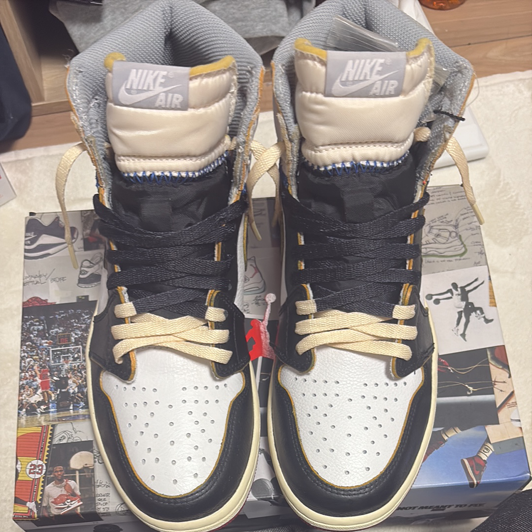 UNION × Nike Air Jordan 1 Retro High OG NRG "Varsity Red/Wolf Grey"