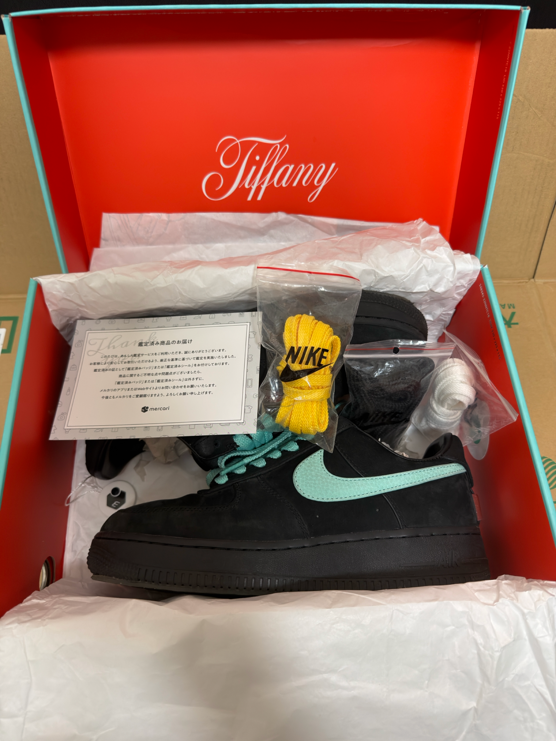 Tiffany & Co. × Nike Air Force 1 Low "1837"