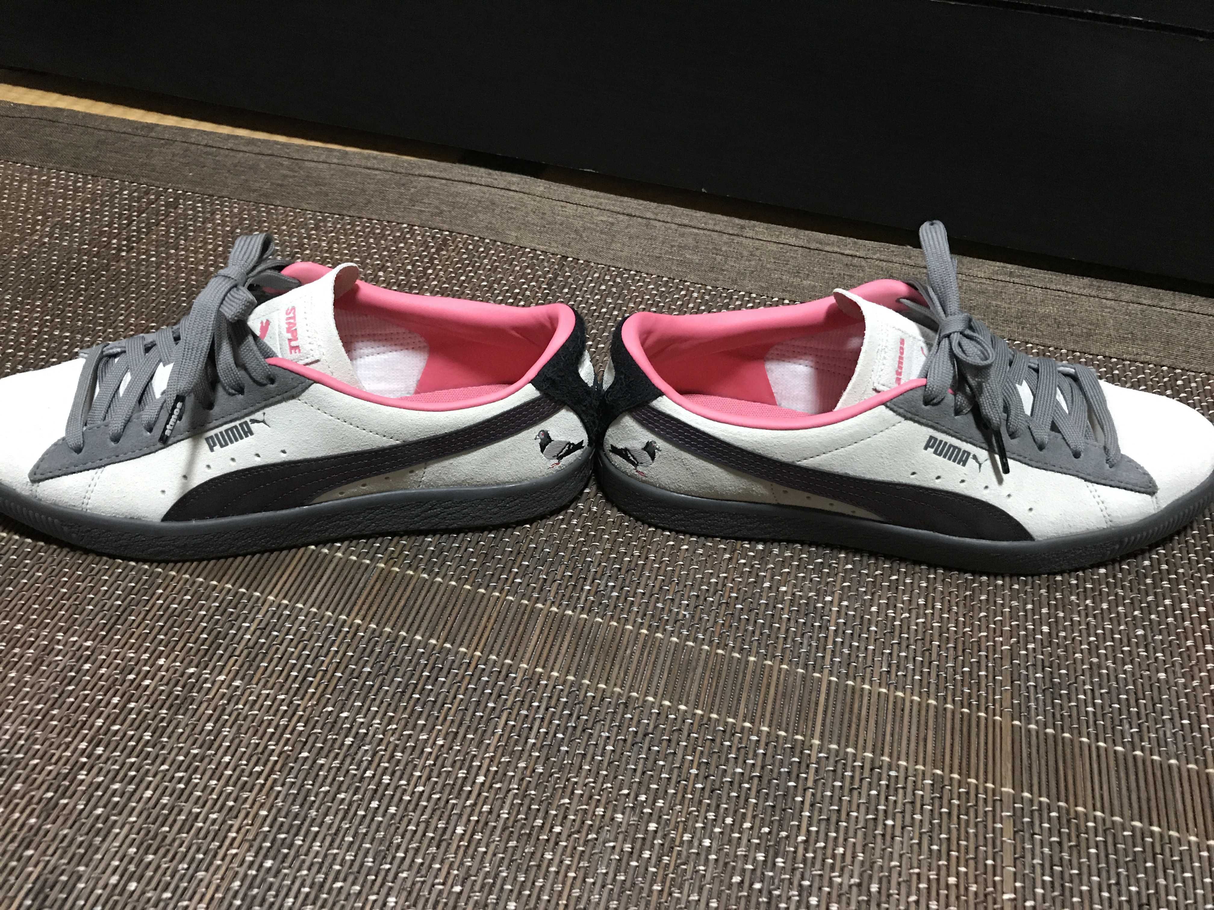 Staple × Atmos × Puma Suede "Natural Grey"