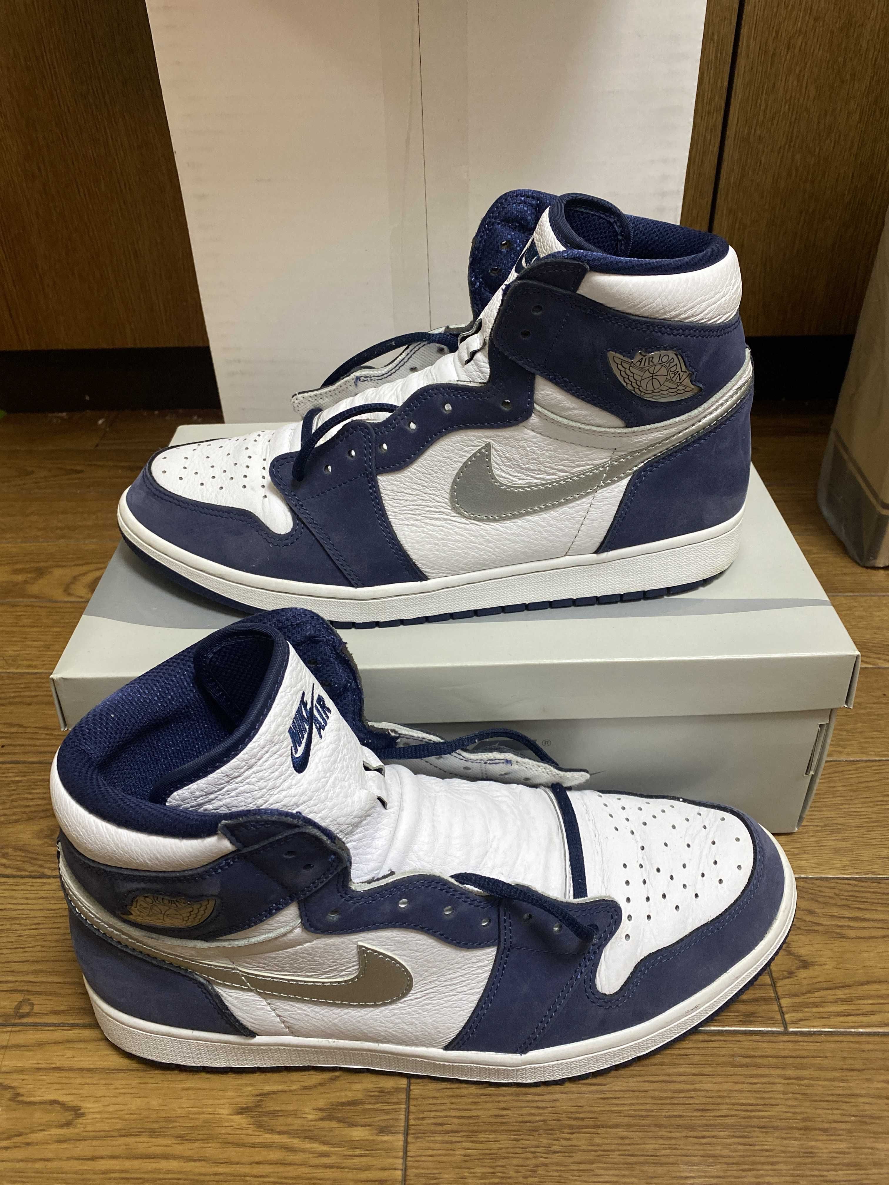 Nike Air Jordan 1 High OG CO.JP "White/Midnight Navy" (2020)(ブリーフケースなし)