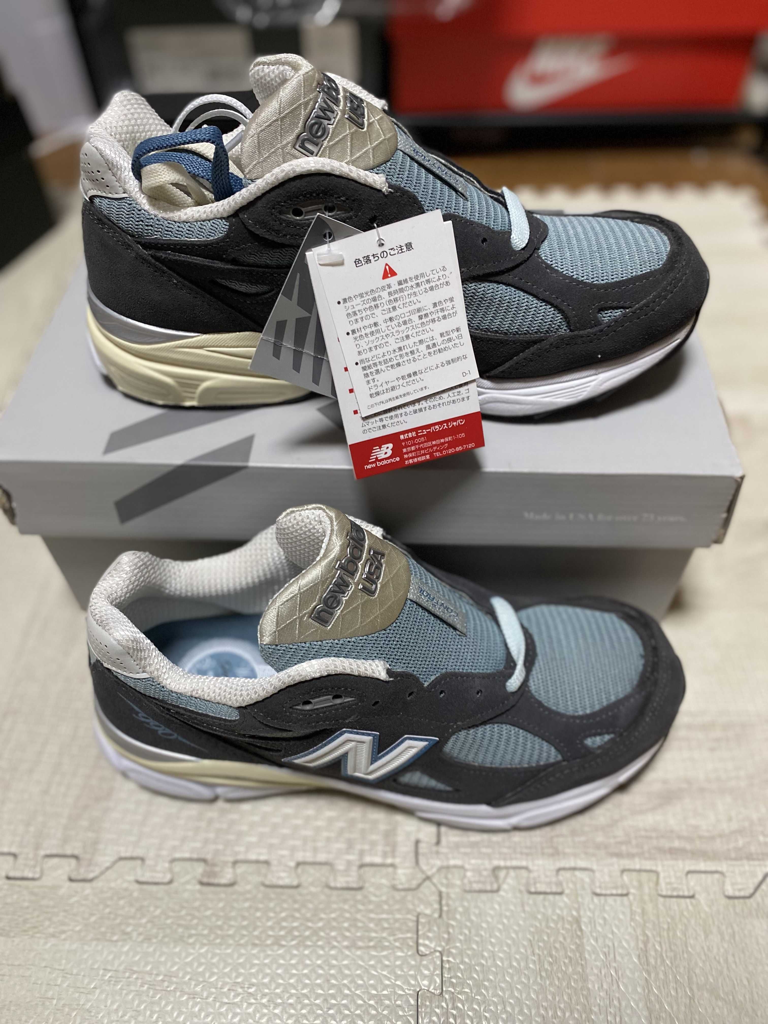 KITH × New Balance 990V3 "Steel Blue"