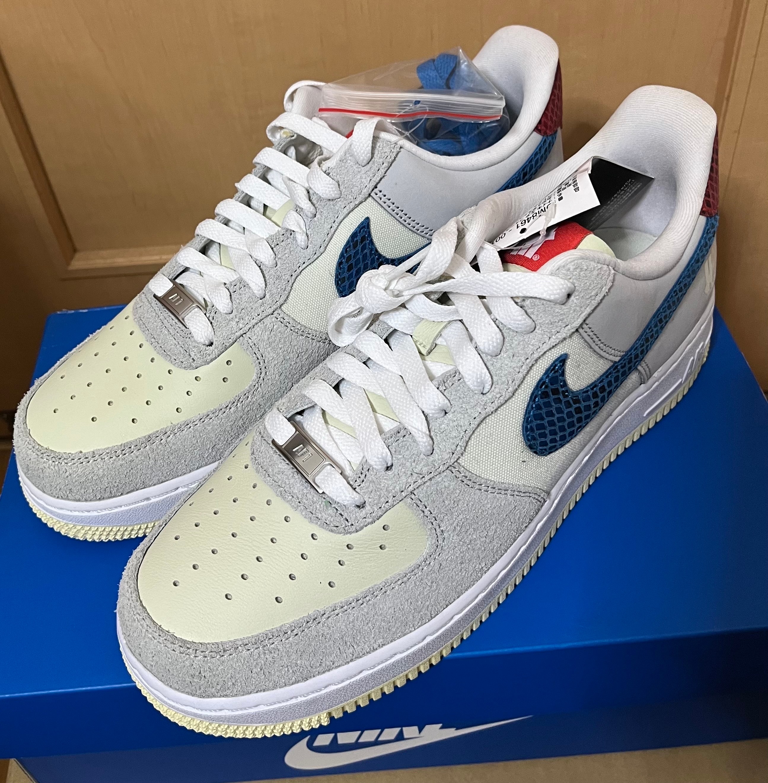 UNDEFEATED × Nike Air Force 1 Low "White"