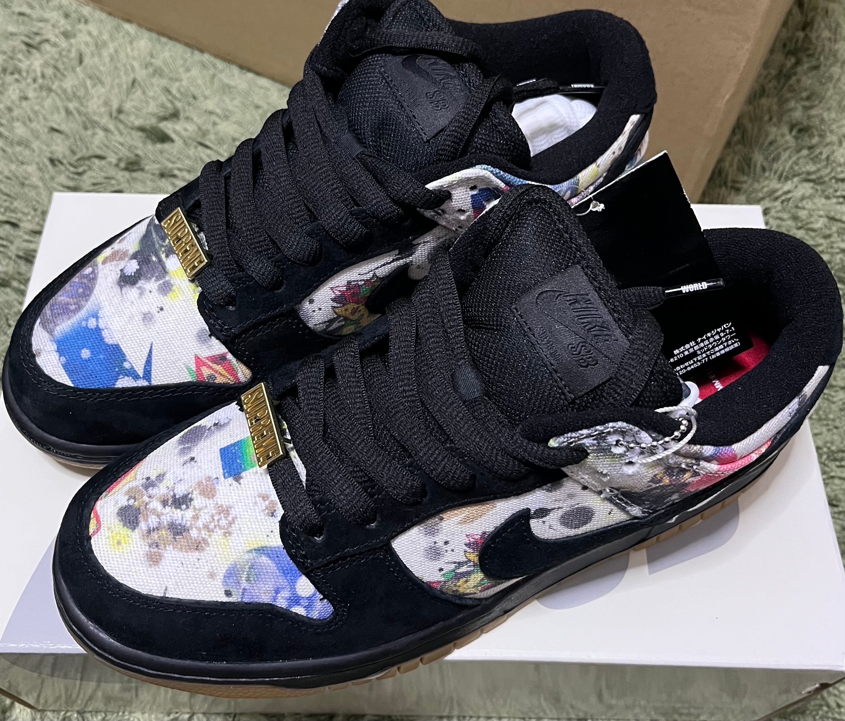 Supreme × Nike SB Dunk Low "Rammellzee"
