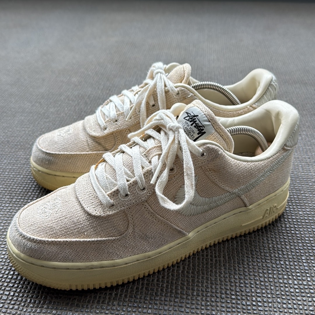 Stussy × Nike Air Force 1 Low "Fossil Stone"