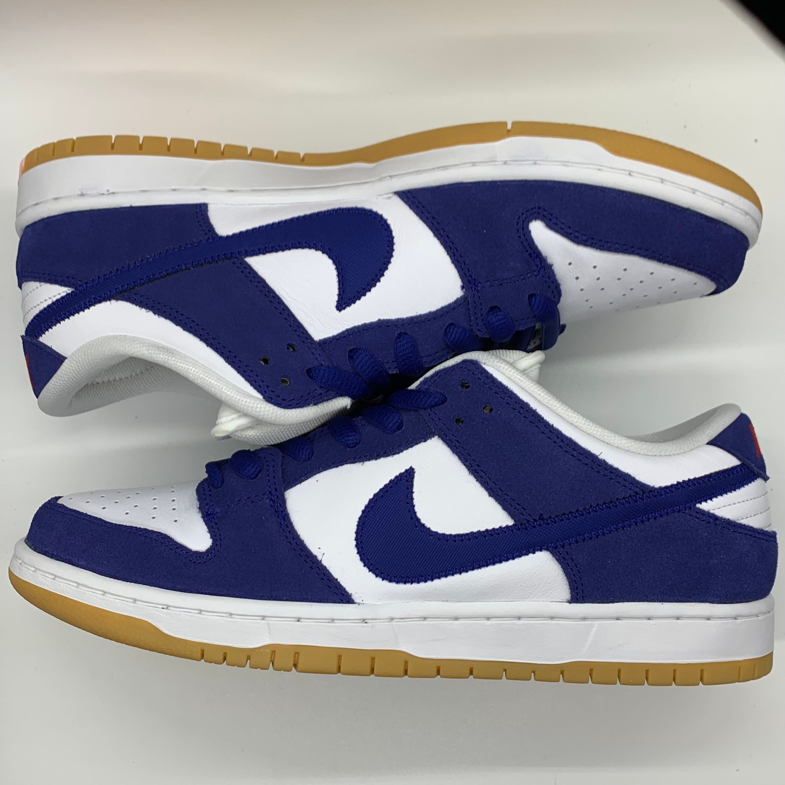 Nike SB Dunk Low "Los Angeles Dodgers/Deep Royal Blue"