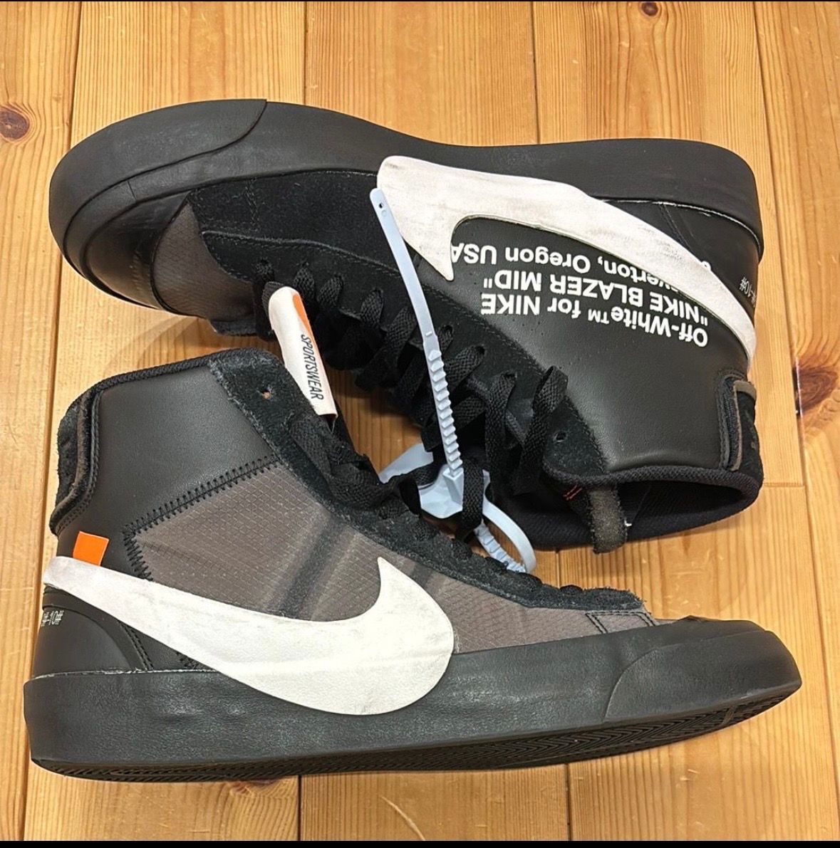 Off-White × Nike Blazer Studio Mid "Grim Reaper"
