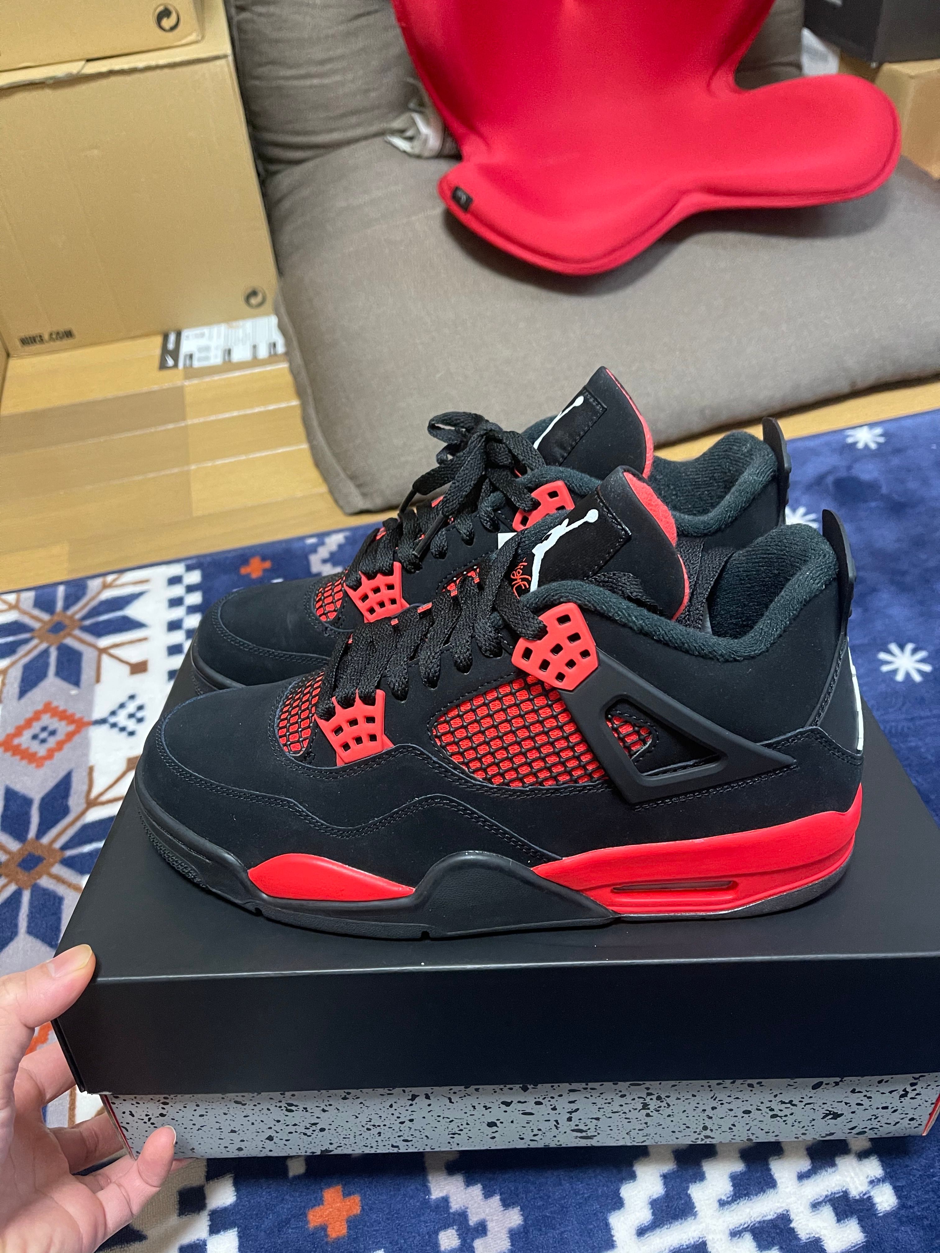 Nike Air Jordan 4 "Red Thunder/Crimson"