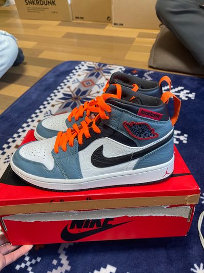 FACETASM × Nike Air Jordan 1 Mid "White/Navy"