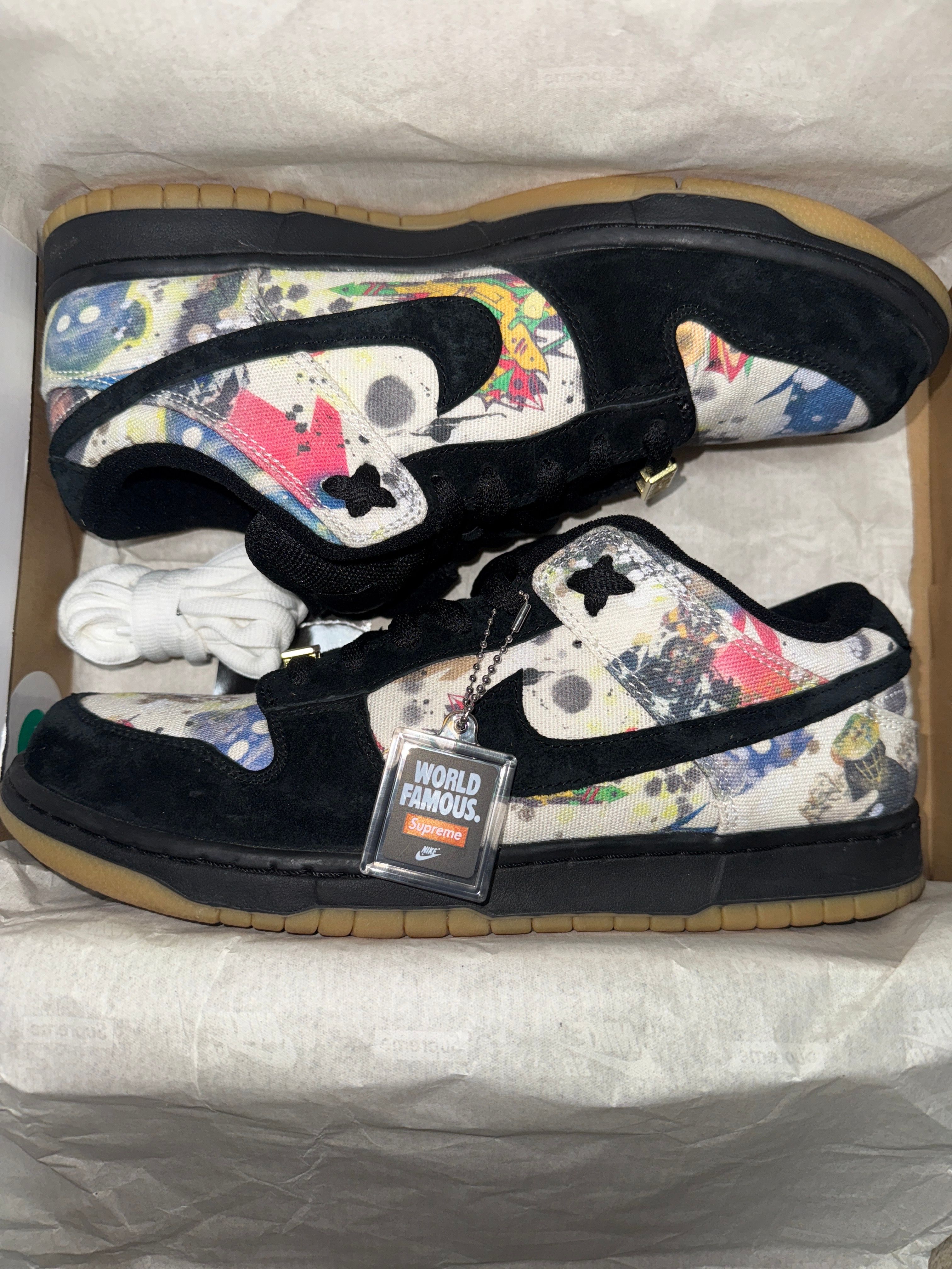 Supreme × Nike SB Dunk Low "Rammellzee"