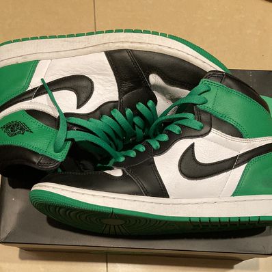 Nike Air Jordan 1 Retro High OG "Celtics/Black and Lucky Green" (2023)