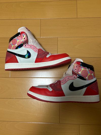 Spider-Man × Nike Air Jordan 1 Retro High OG SP "Spider-Man: Across the Spider-Verse/University Red"