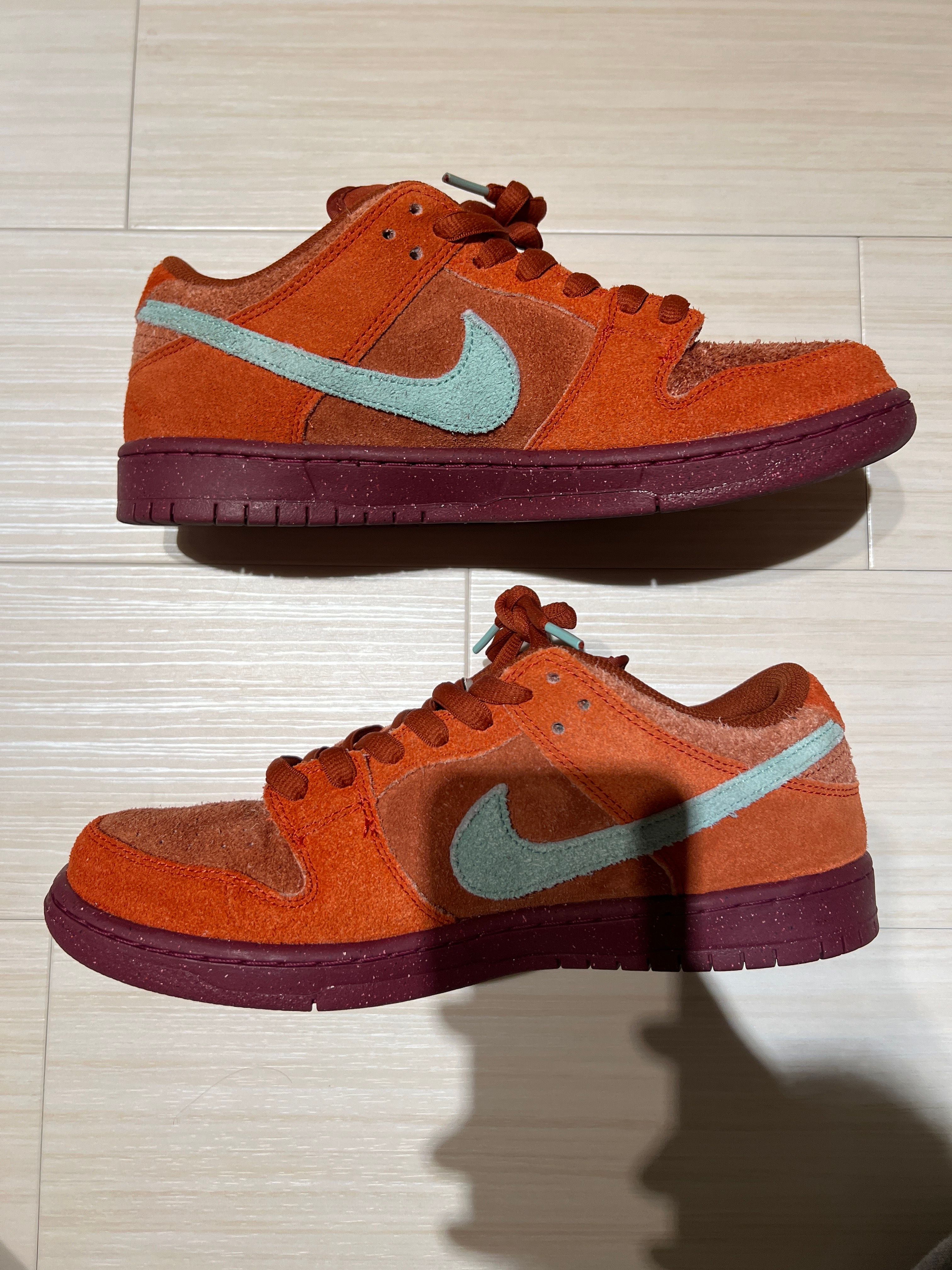 Nike SB Dunk Low Pro PRM "Mystic Red and Rosewood"