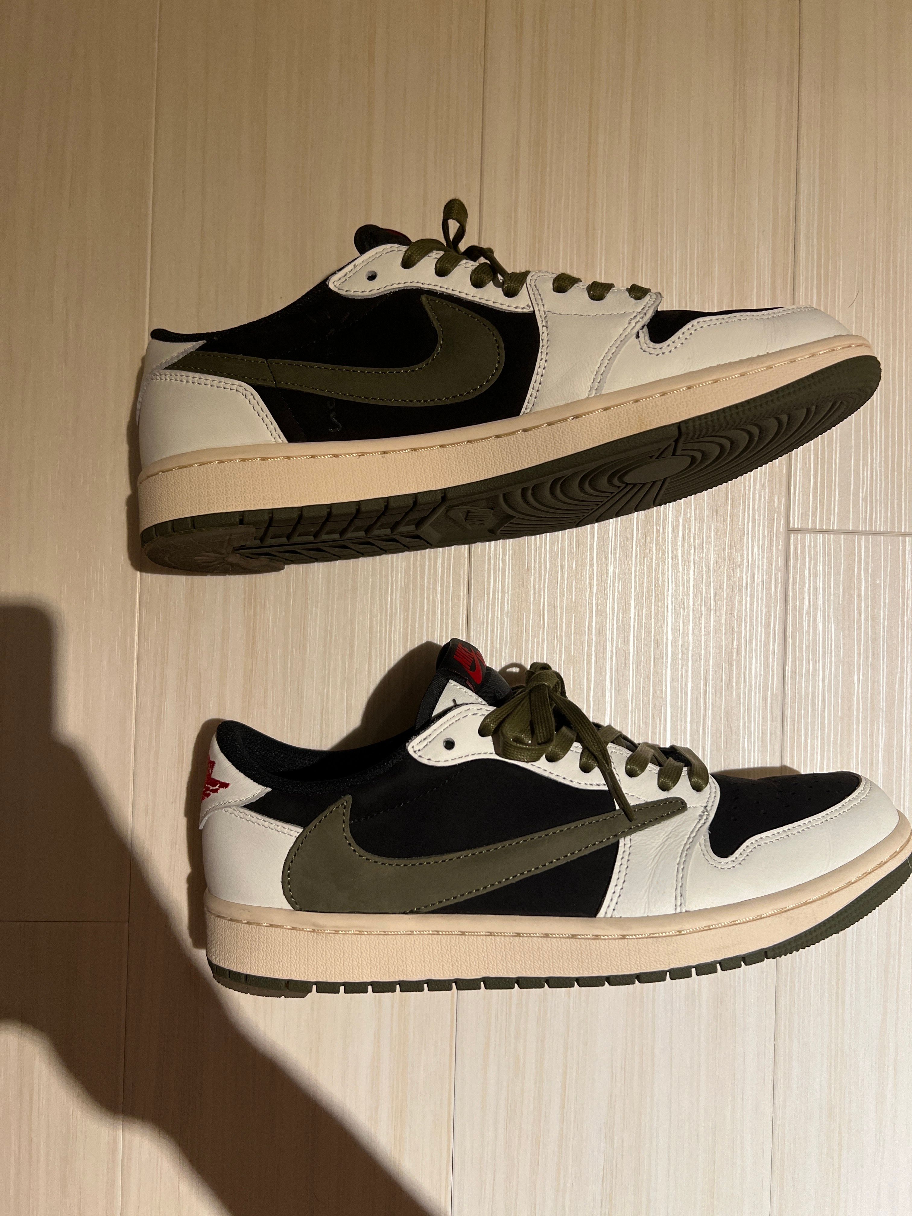 Travis Scott × Nike Women's Air Jordan 1 Low OG "Medium Olive"