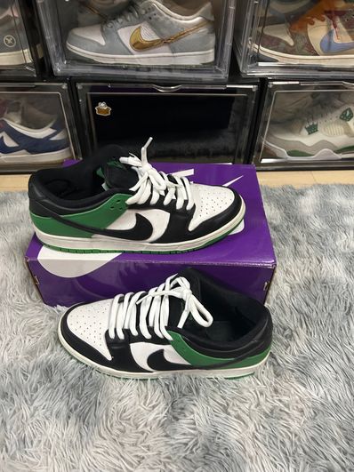 Nike SB Dunk Low Pro "Black and Classic Green"