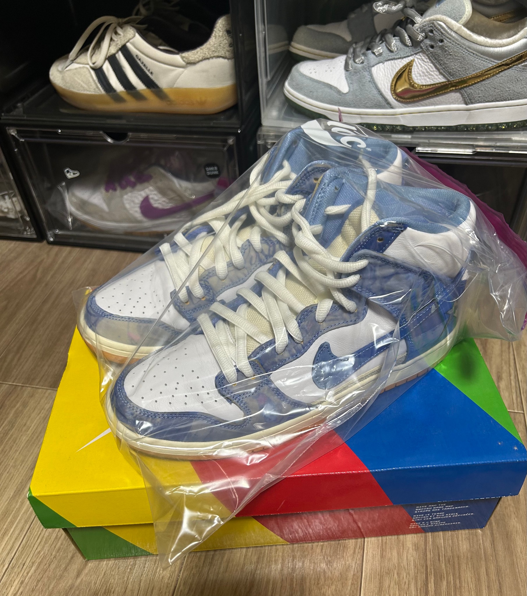 Carpet Company × Nike SB Dunk High "Royal Pulse"