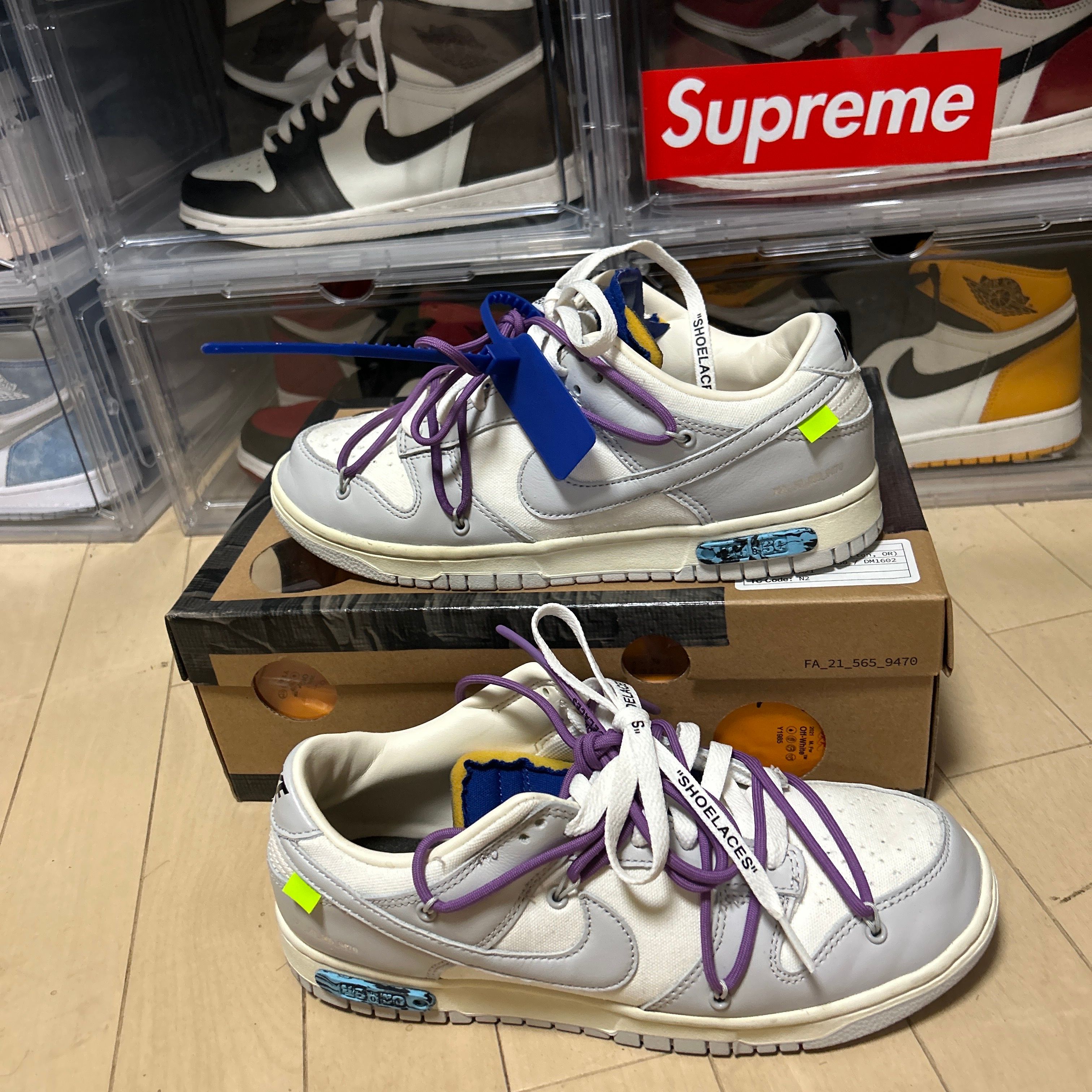 Off-White × Nike Dunk Low 1 of 50 "Lot.48" 