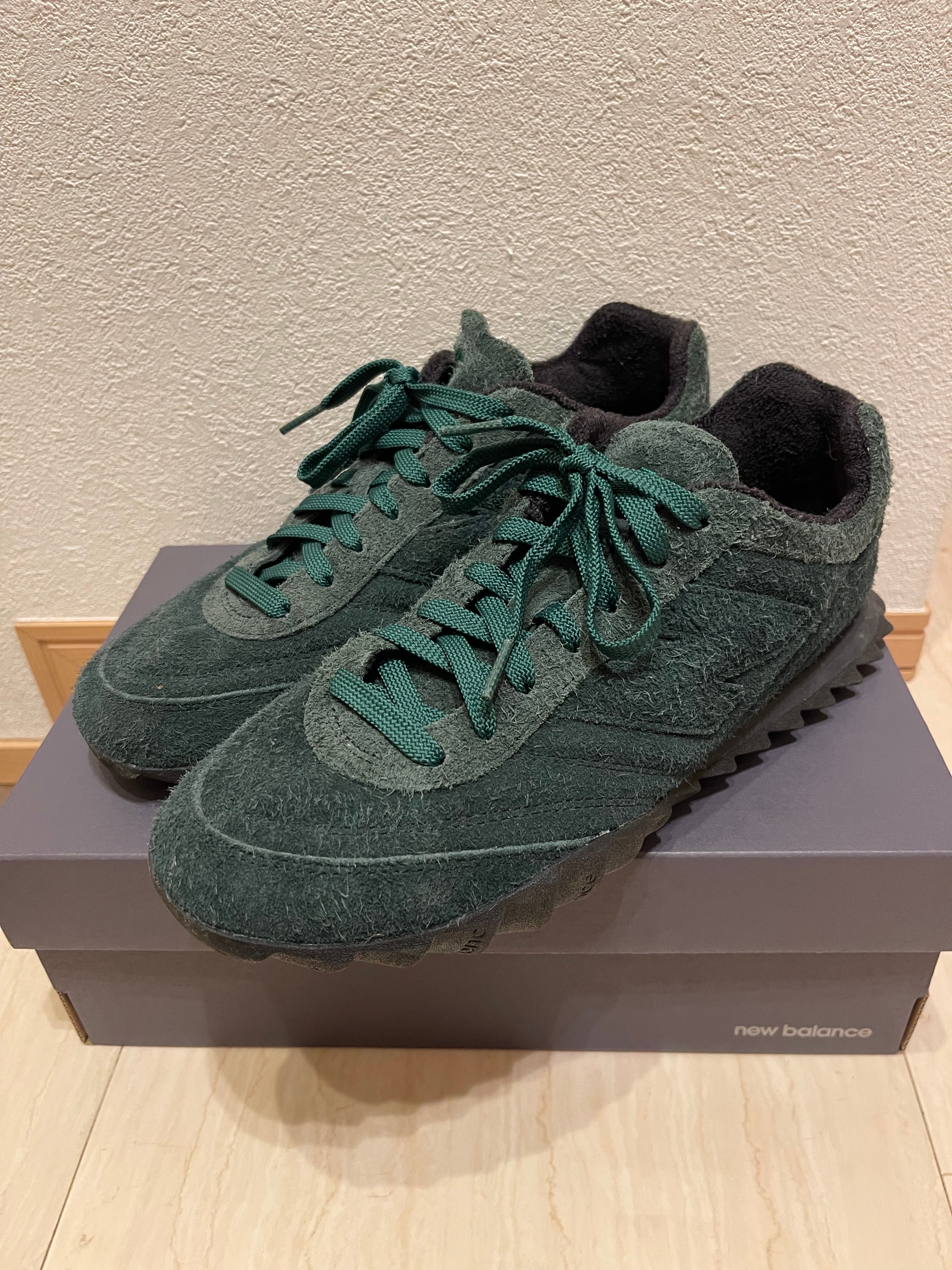 RC30 × オーラリー ニューバランス ハンターグリーン AURALEE Green 