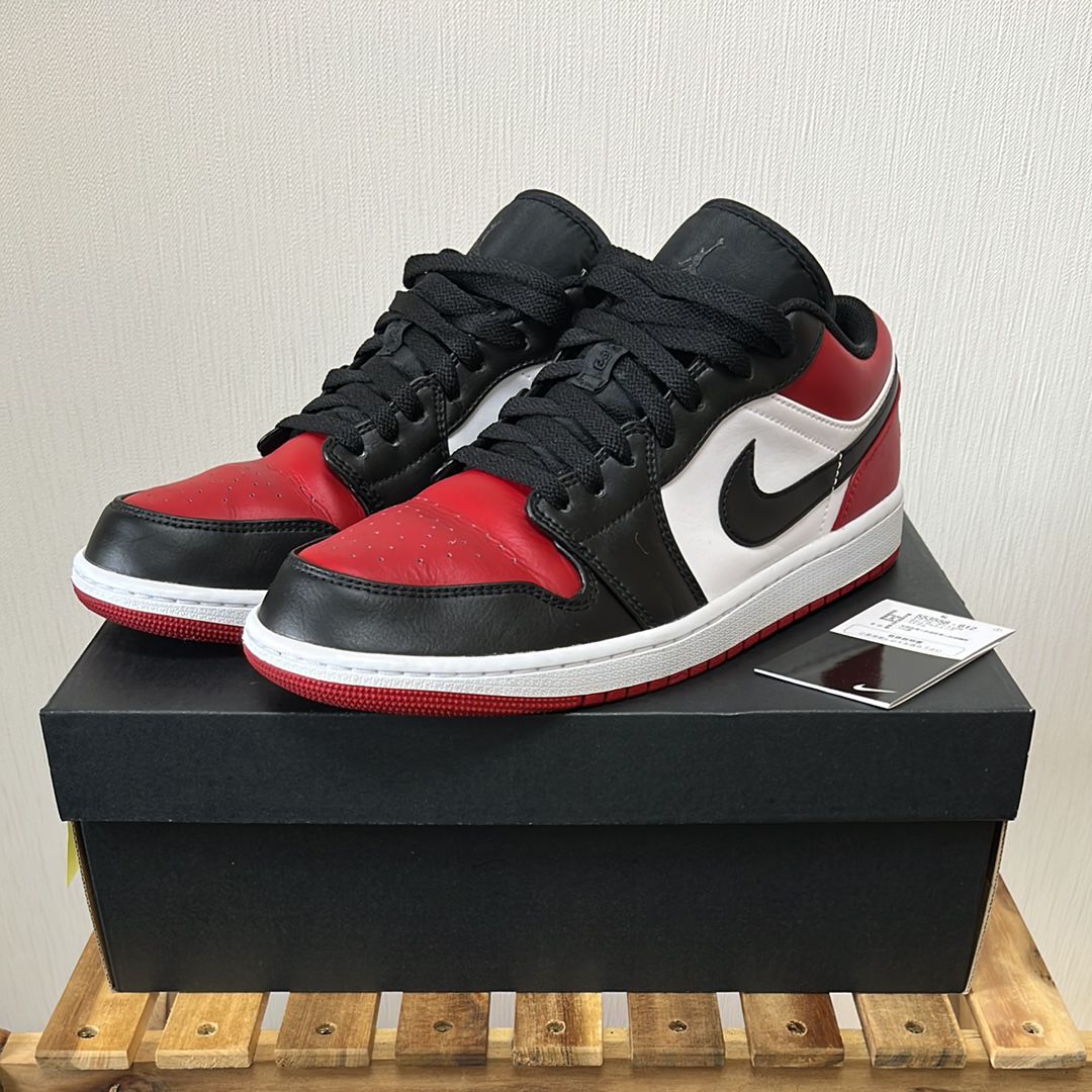 Nike Air Jordan 1 Low "Bred Toe"