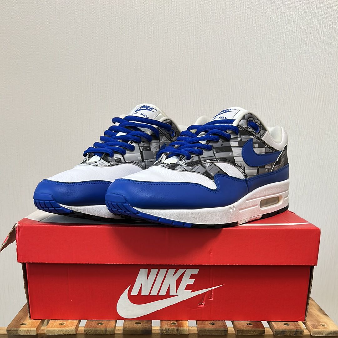 atmos × Nike Air Max 1 Blue "We Love Nike"
