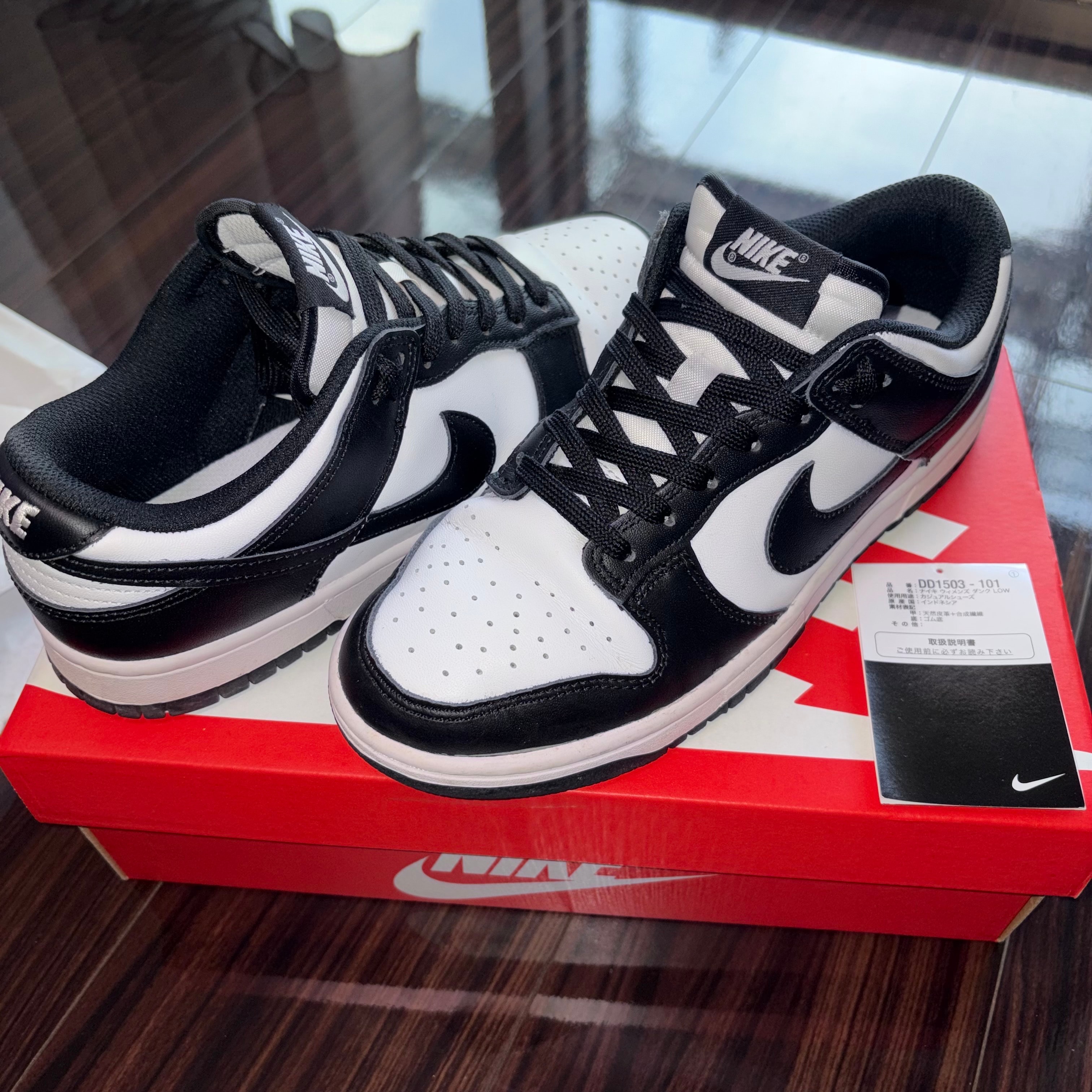 Nike Women's Dunk Low "White/Black"