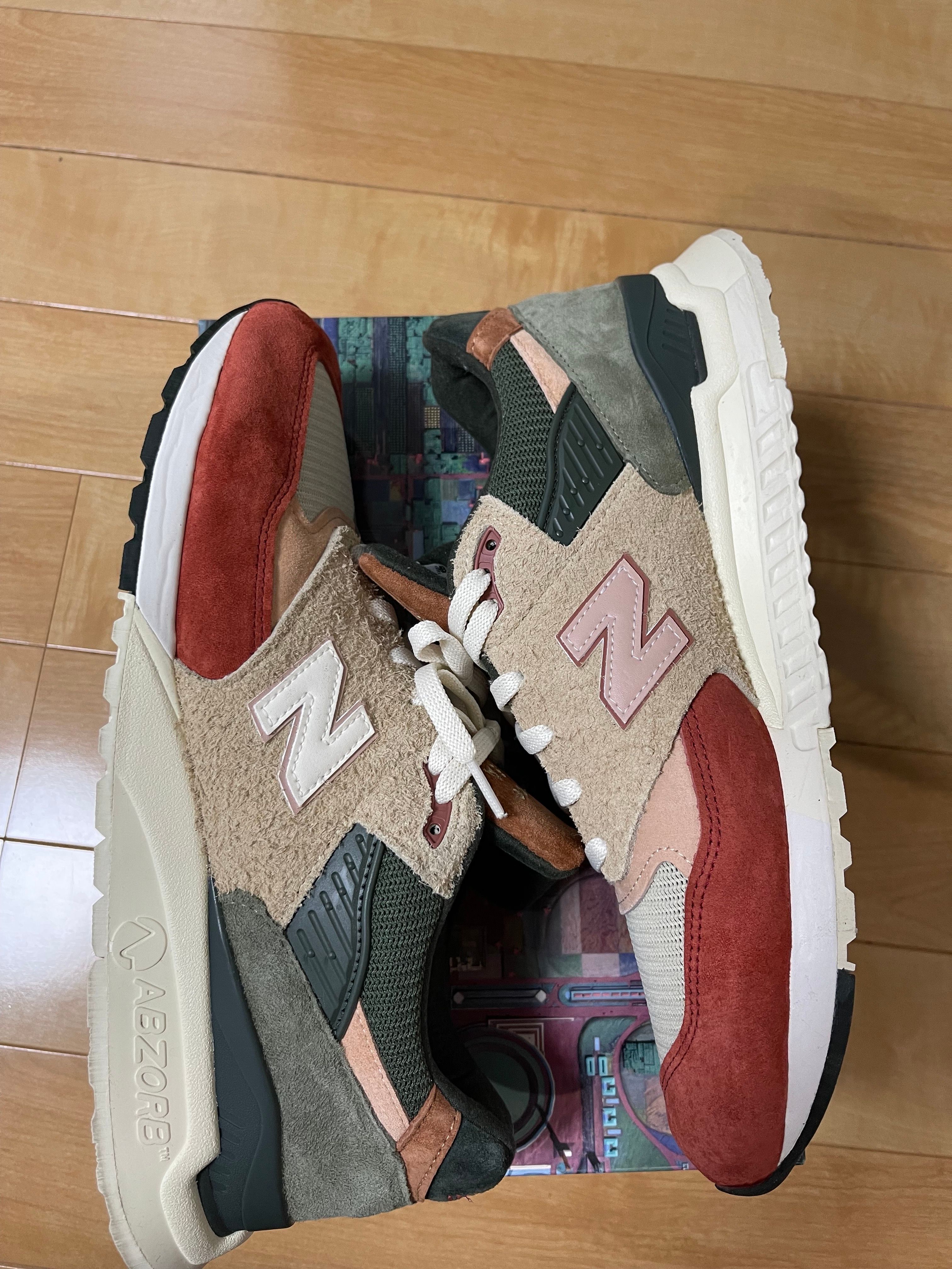 KITH Ronnie Fieg and the Frank Lloyd Wright Foundation × New Balance 998 "Beige/Chutney"